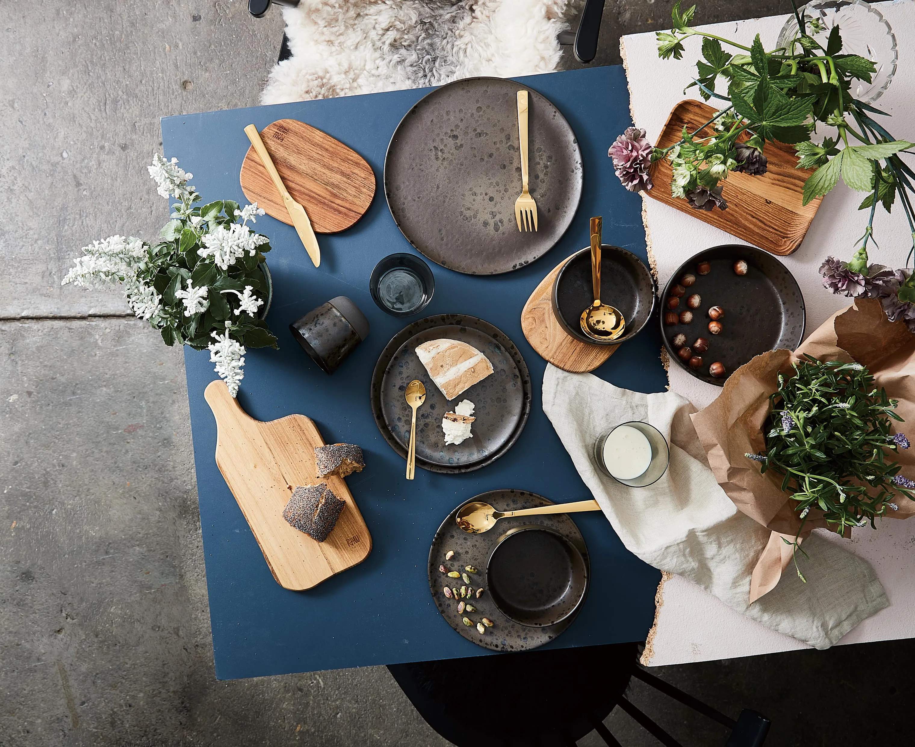RAW by Aida Frokosttallerkener Frokosttallerken i Nordic Brown, 2