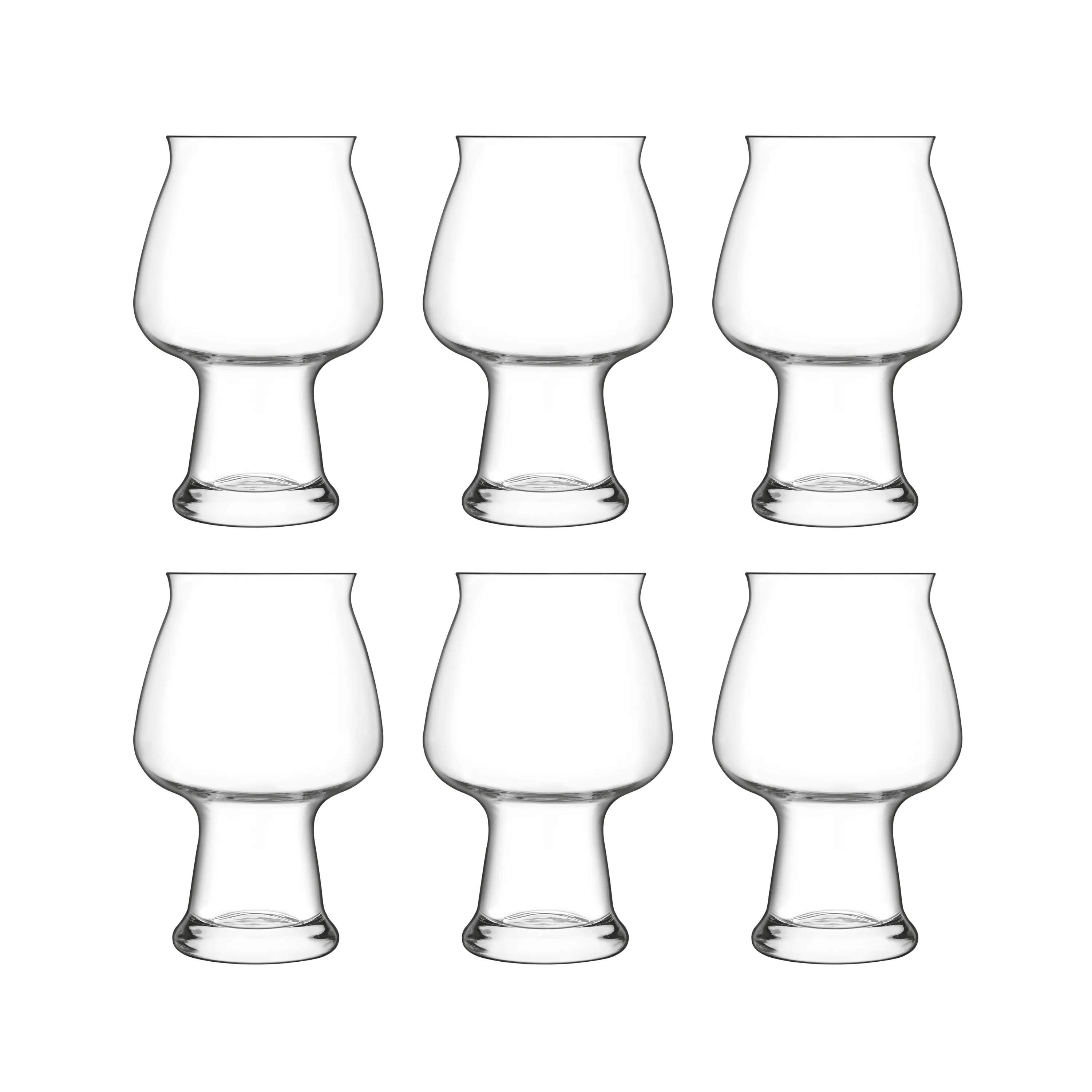 Luigi Bormioli Ølglas Birrateque Ølglas - 6 stk. i 50 cl, 1