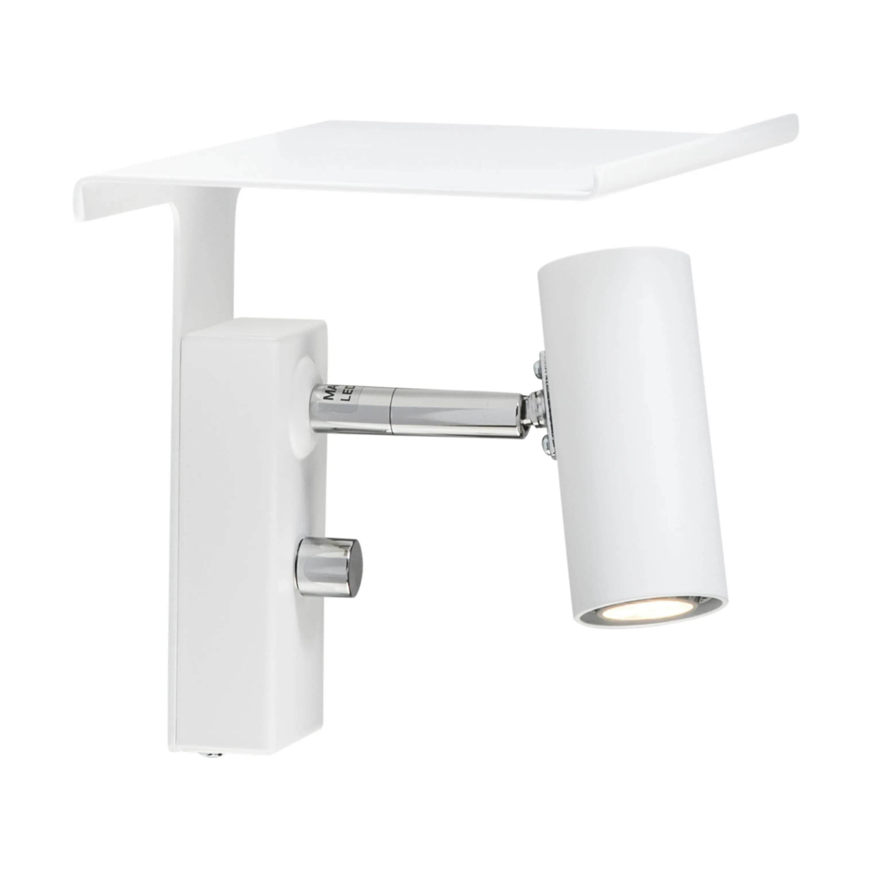 Belid Væglamper Cato Hylde til væglampe i Mat hvid, 16,7 cm, 1