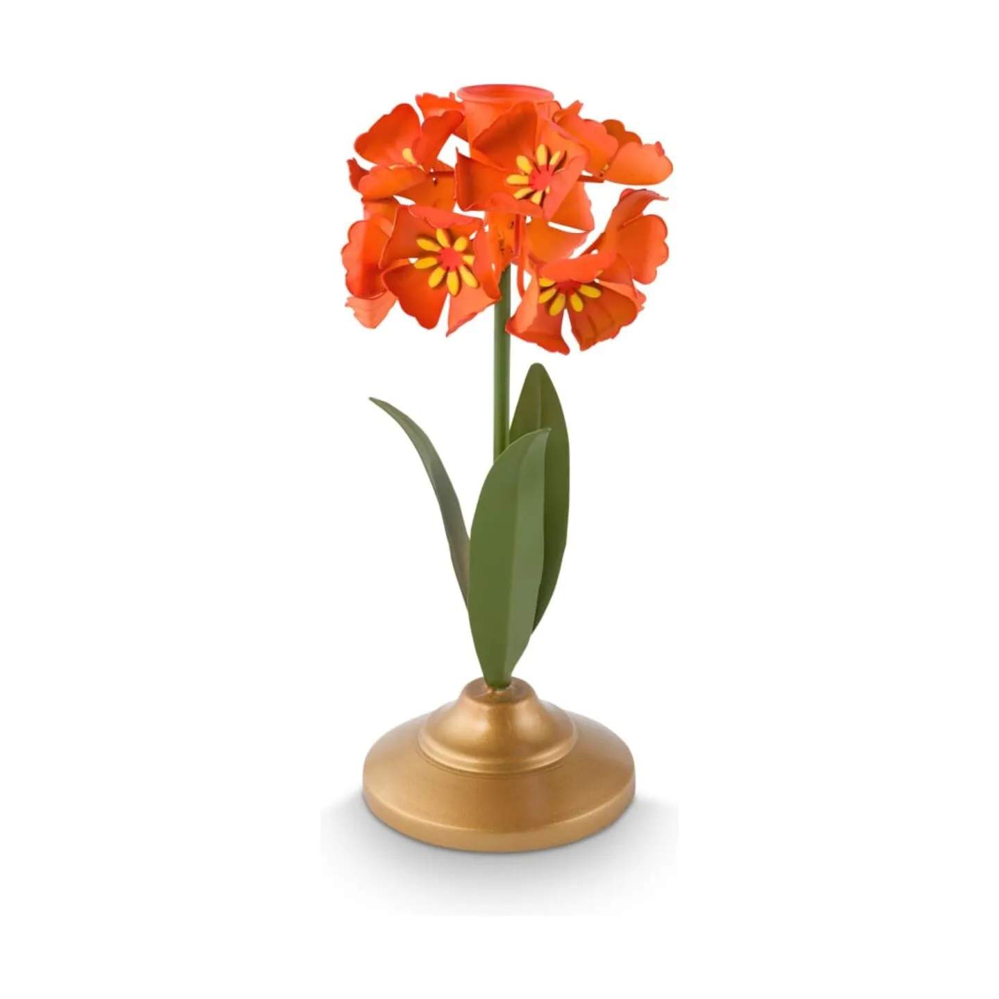 PIP Studio Kronelysestage Lily & Lotus Lily&Lotus Lysestage i Orange, 22,5 cm, 1
