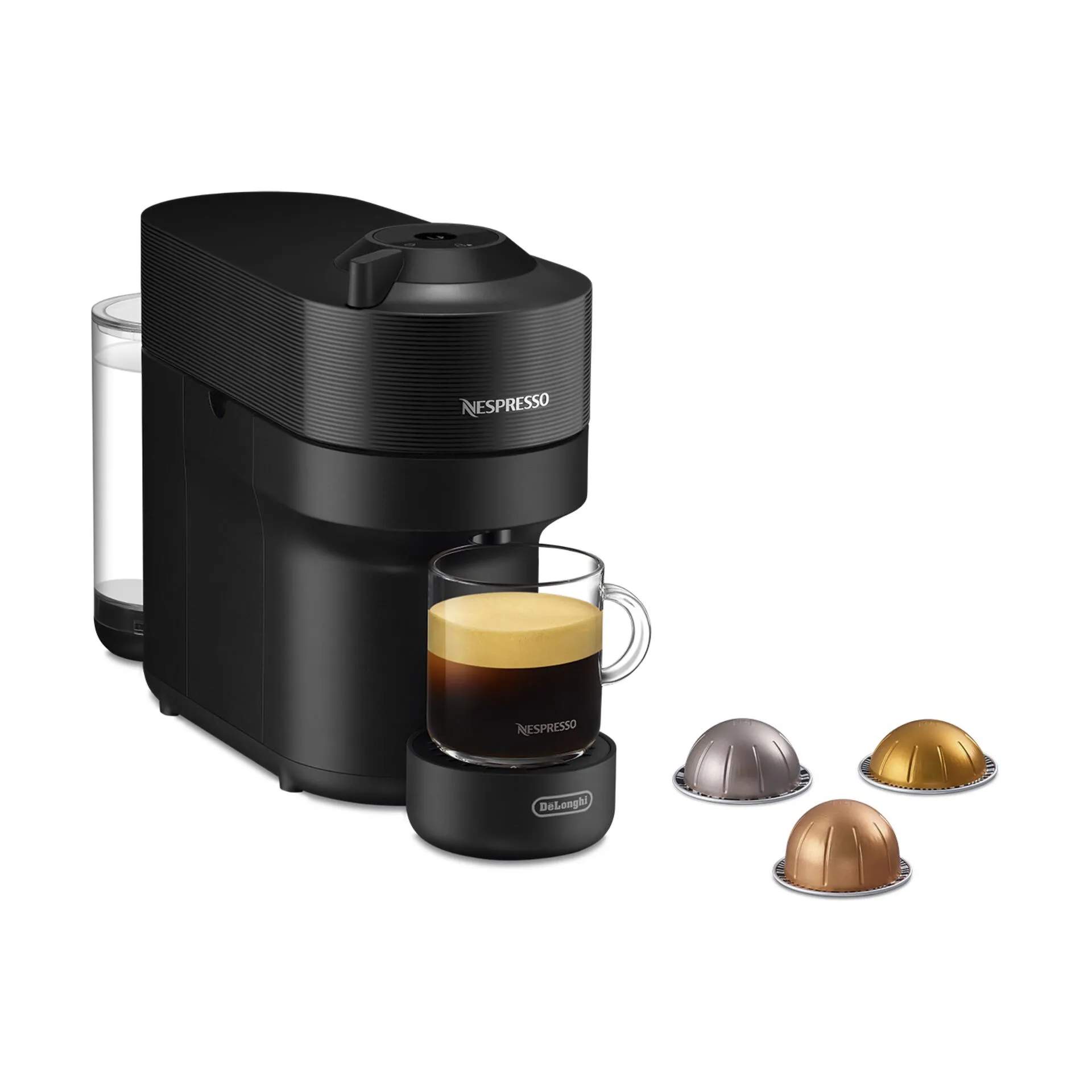 Nespresso kapselmaskiner Vertuo Pop Kapsel Kaffemaskine i Sort, 9