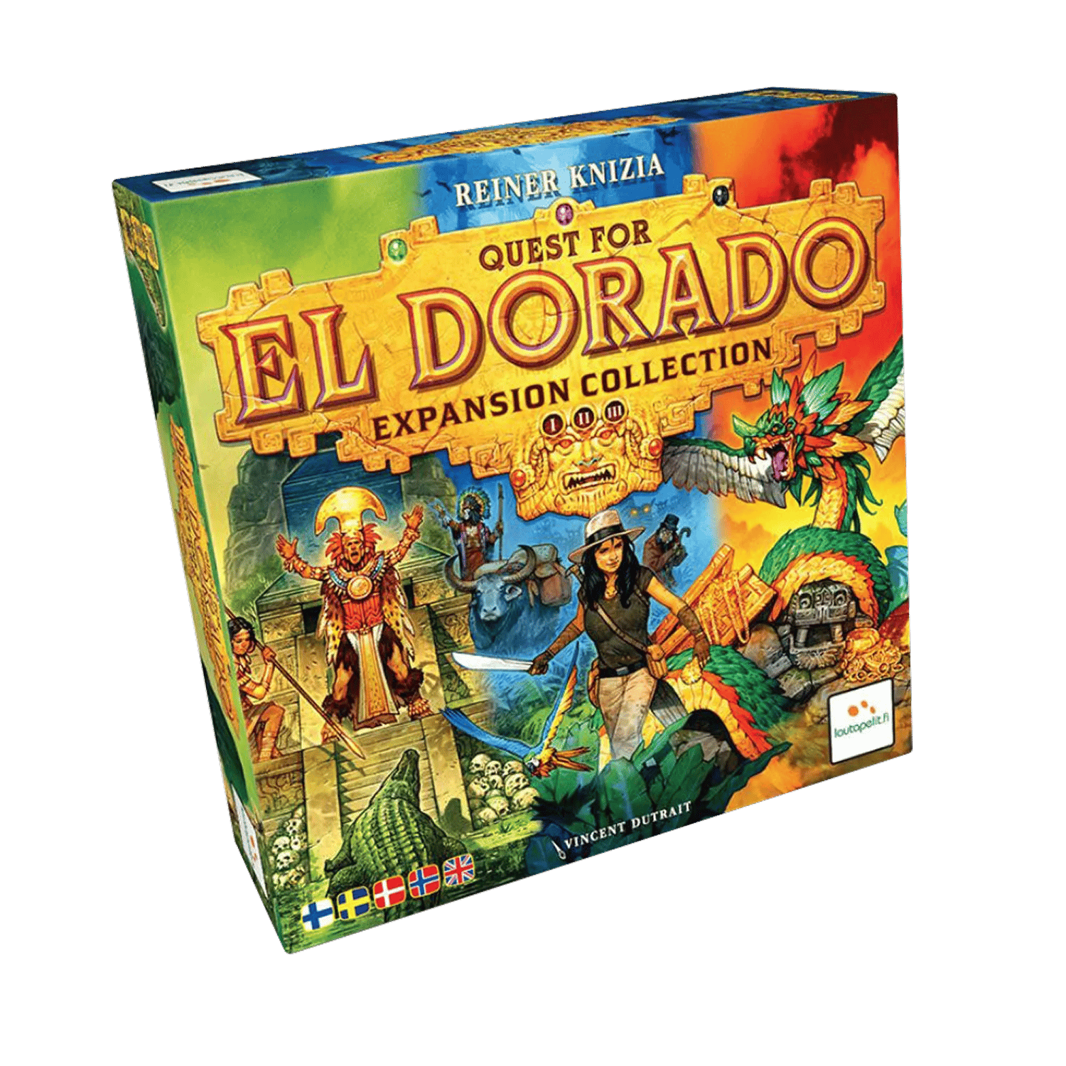 Spilbræt Spil Brætspil - Quest for El Dorado – Expansion Collection i Multifarvet, 1