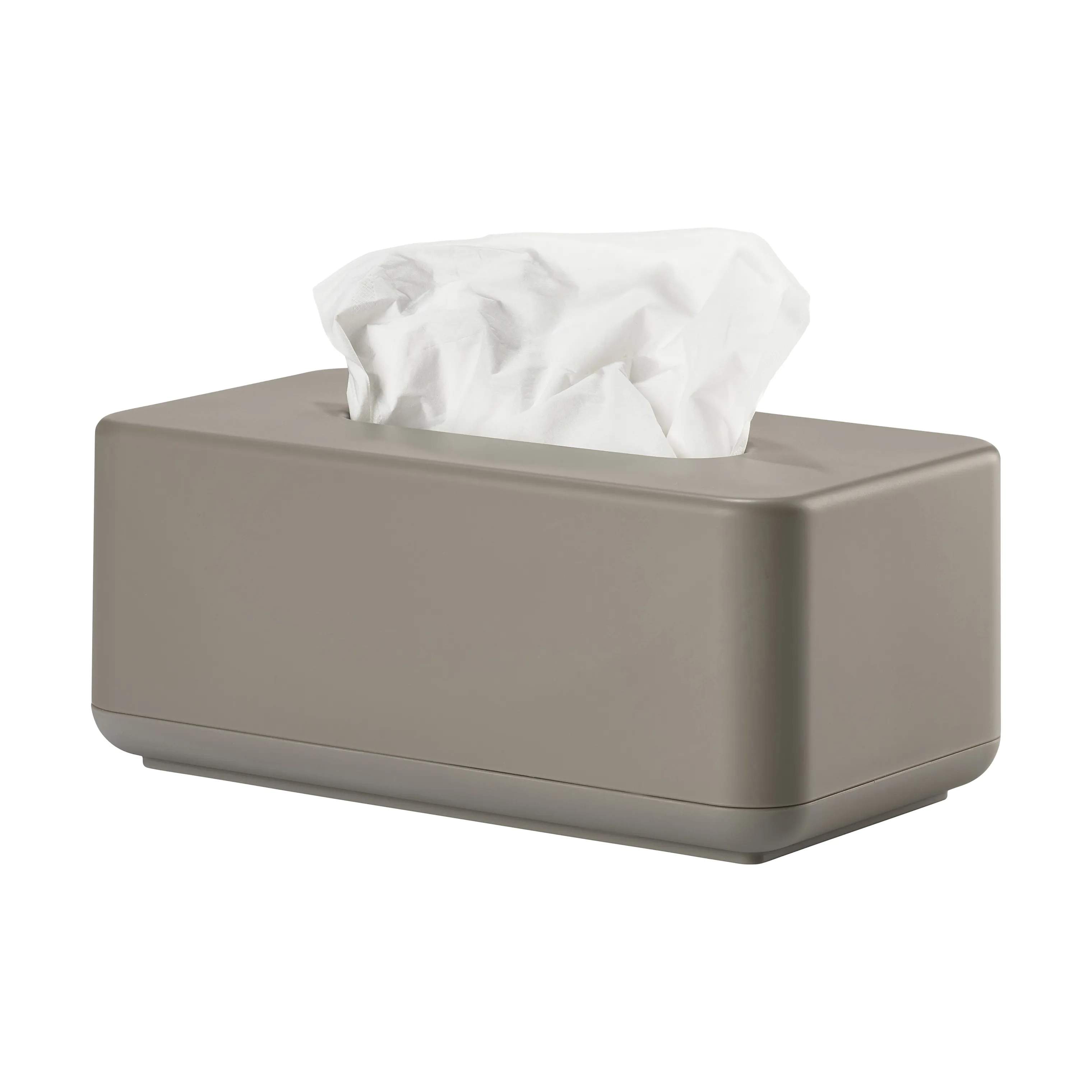 Zone Servietringe og -holdere Ume Servietboks i Taupe, 25,6 cm, 2