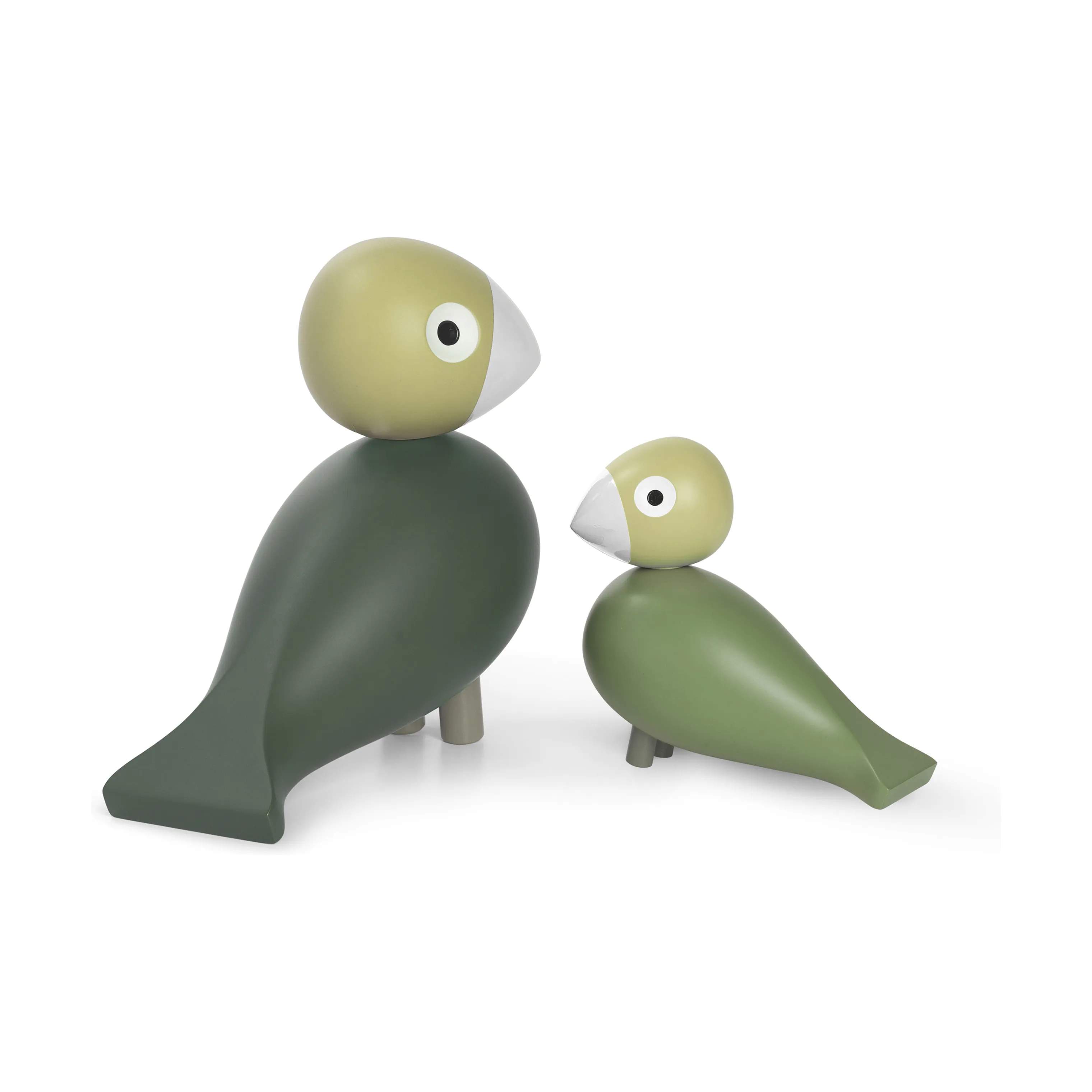Kay Bojesen Dyrefigurer Birds Fuglepar - Liv & Lykke i Grøn, 4