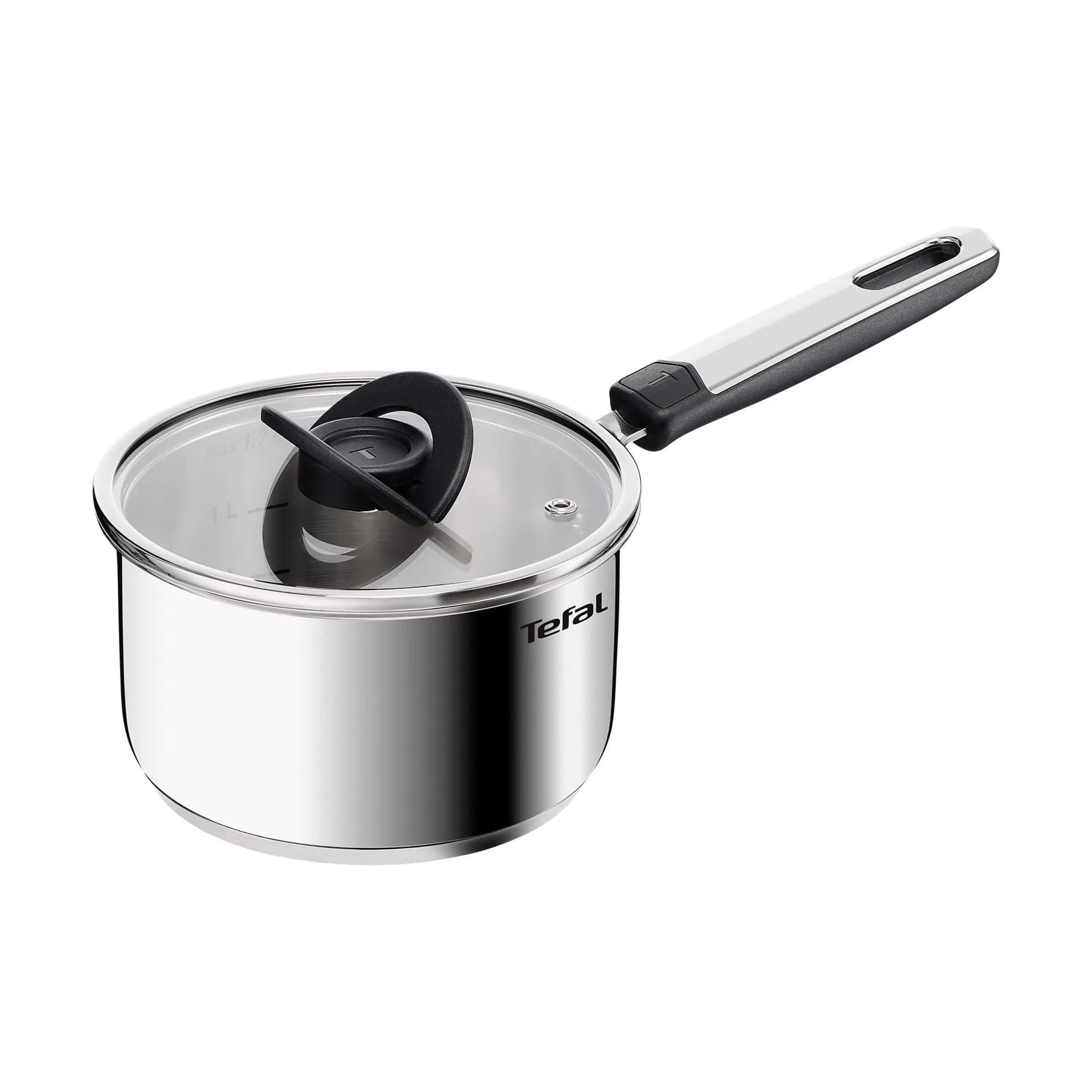 Tefal Kasseroller Emotion Plus SS Uncoated Kasserolle i 1.7 L, 1