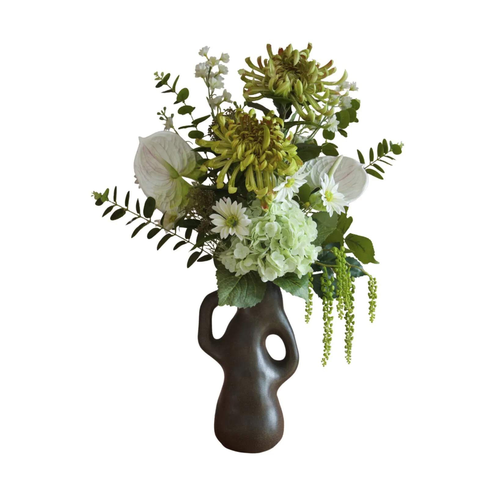 Fleuristc Kunstige blomster Fresh Mint Buket i 14 stilke, 1