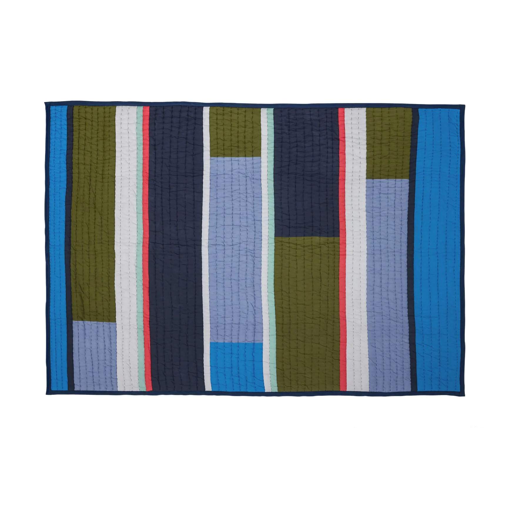 Hübsch Plaider Pavilion Plaid i Blå/Multifarvet, 1