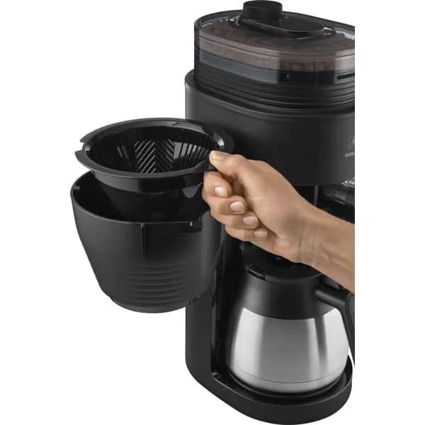 Melitta Kaffemaskiner AromaFresh Therm Pro Kaffemaskine i Sort/stål, 4
