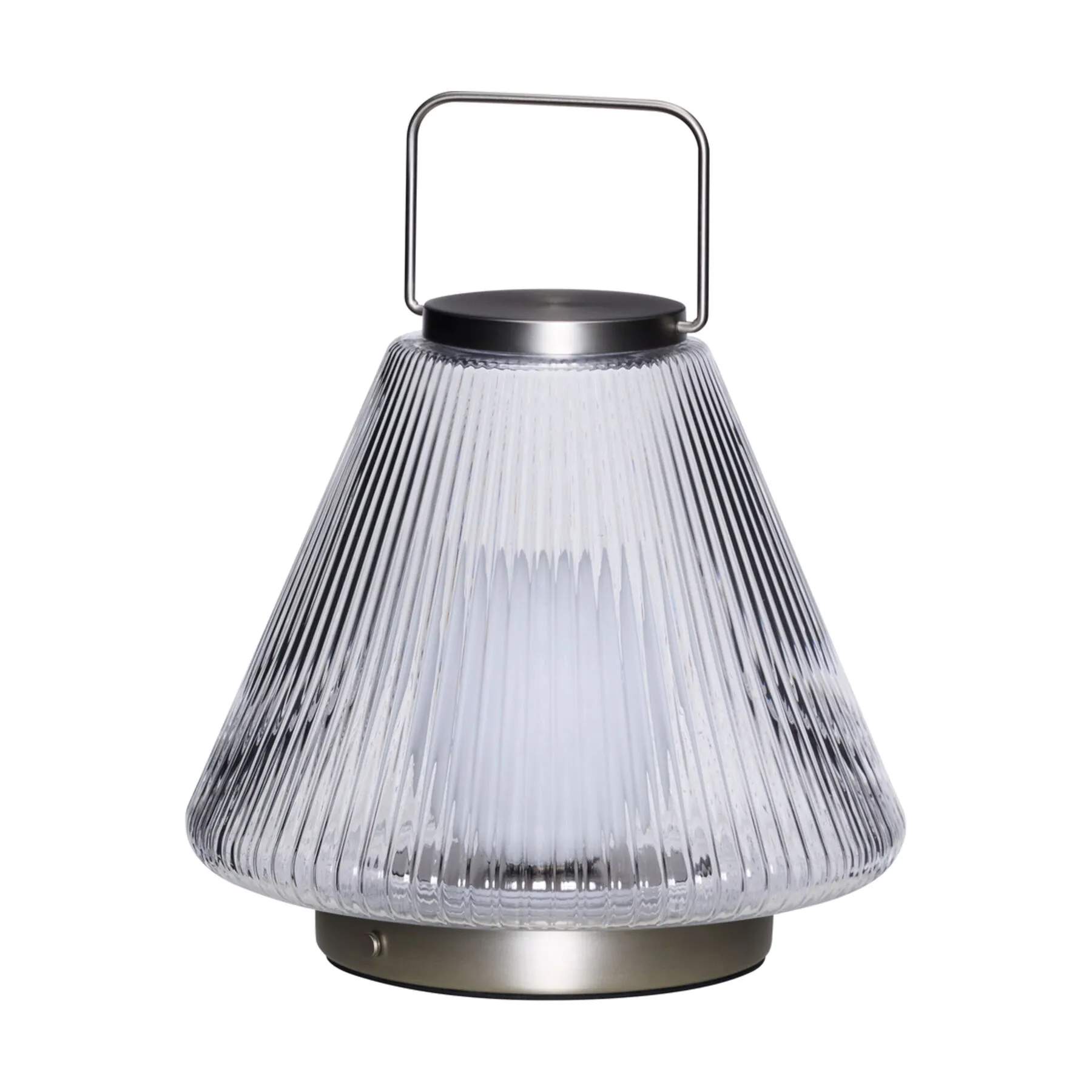Hübsch Bordlamper Tou Transportabel Bordlampe i Nikkel, 1