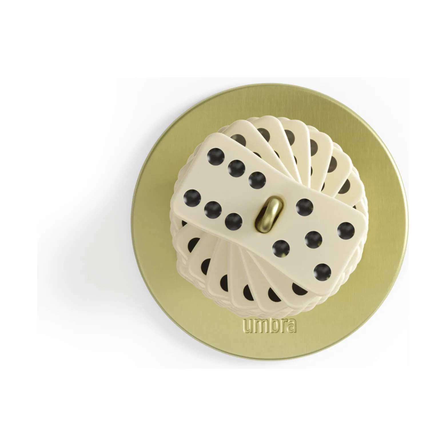 Umbra Spil Spintile Domino i Messing, 4