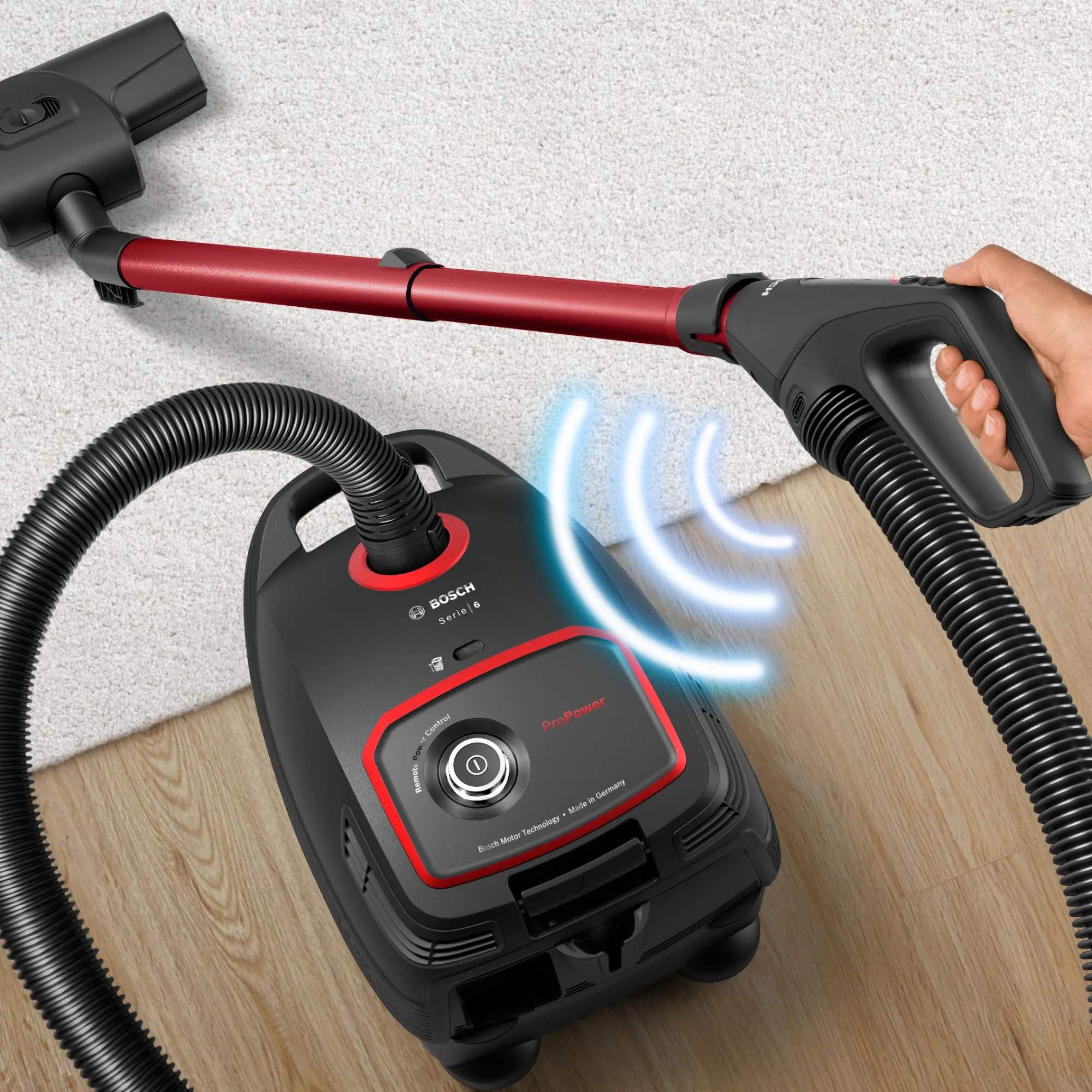 Bosch Støvsugere Støvsuger BGL6POW1 Serie 6 i Sort, 5