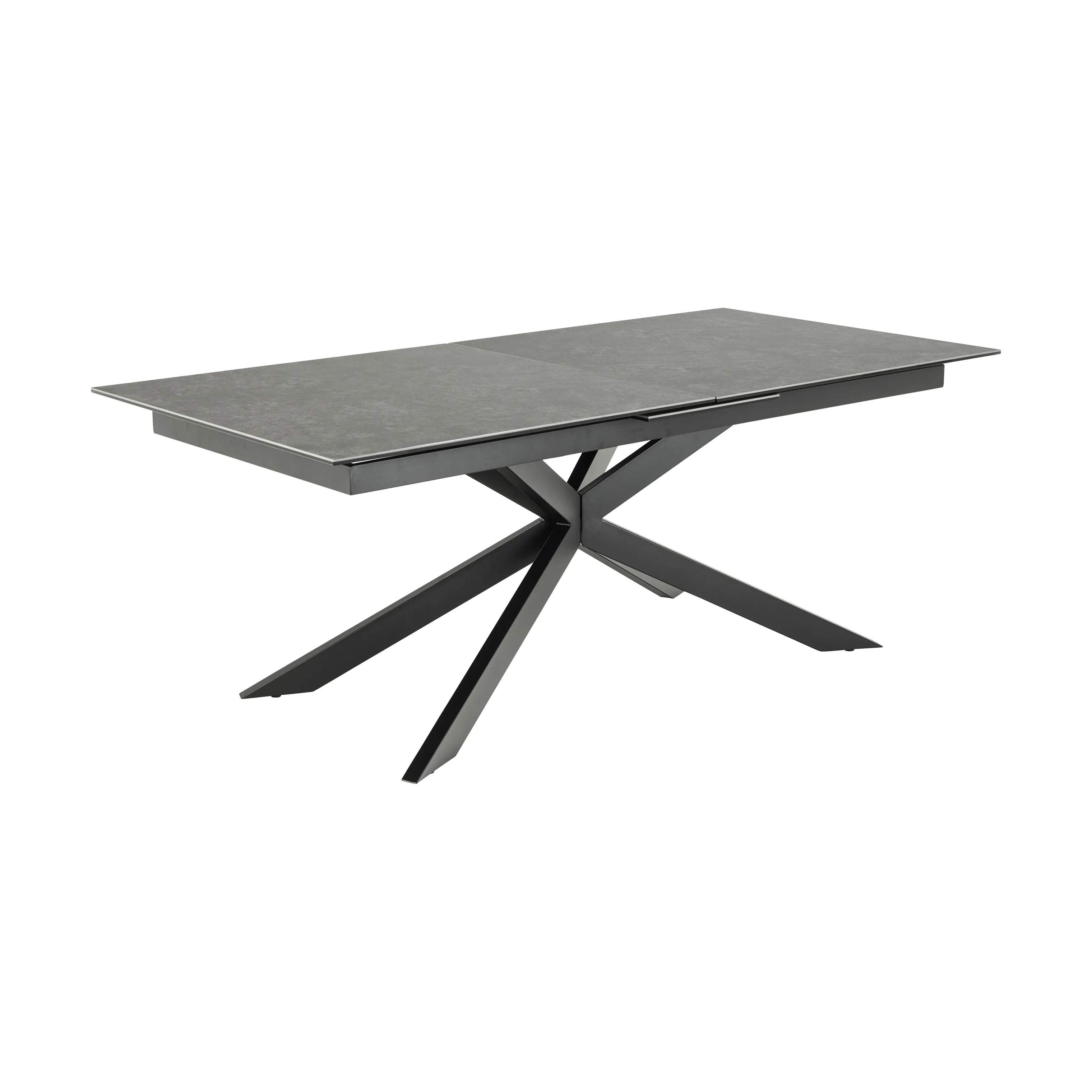 CASA Living Spiseborde Irwine Spisebord i Sort, H76 x B240 x L100 cm, 4