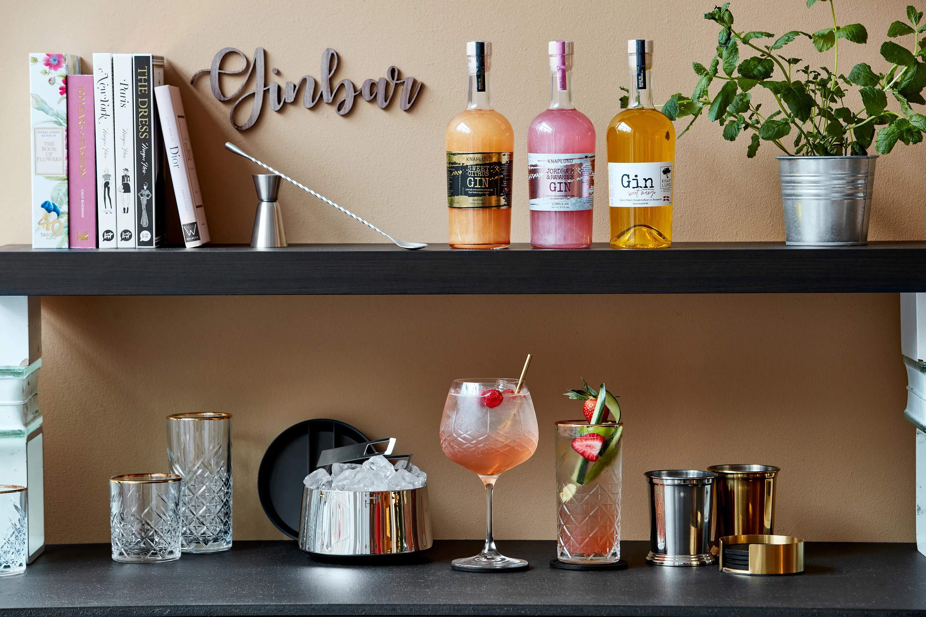 Minifabrikken Vægdekoration Curly Dekoration - Ginbar i Lys eg, 4