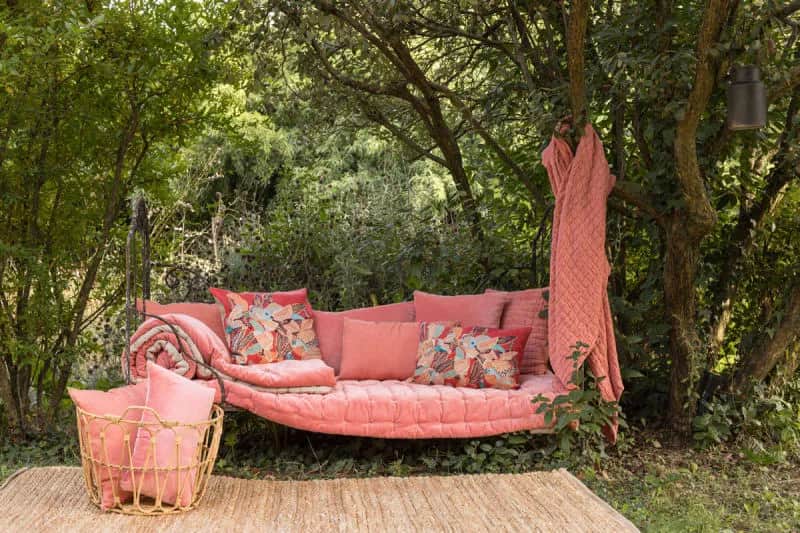 Vivaraise Sengetæpper Swami Sengetæppe i Peach, B240 x L260 cm, 2
