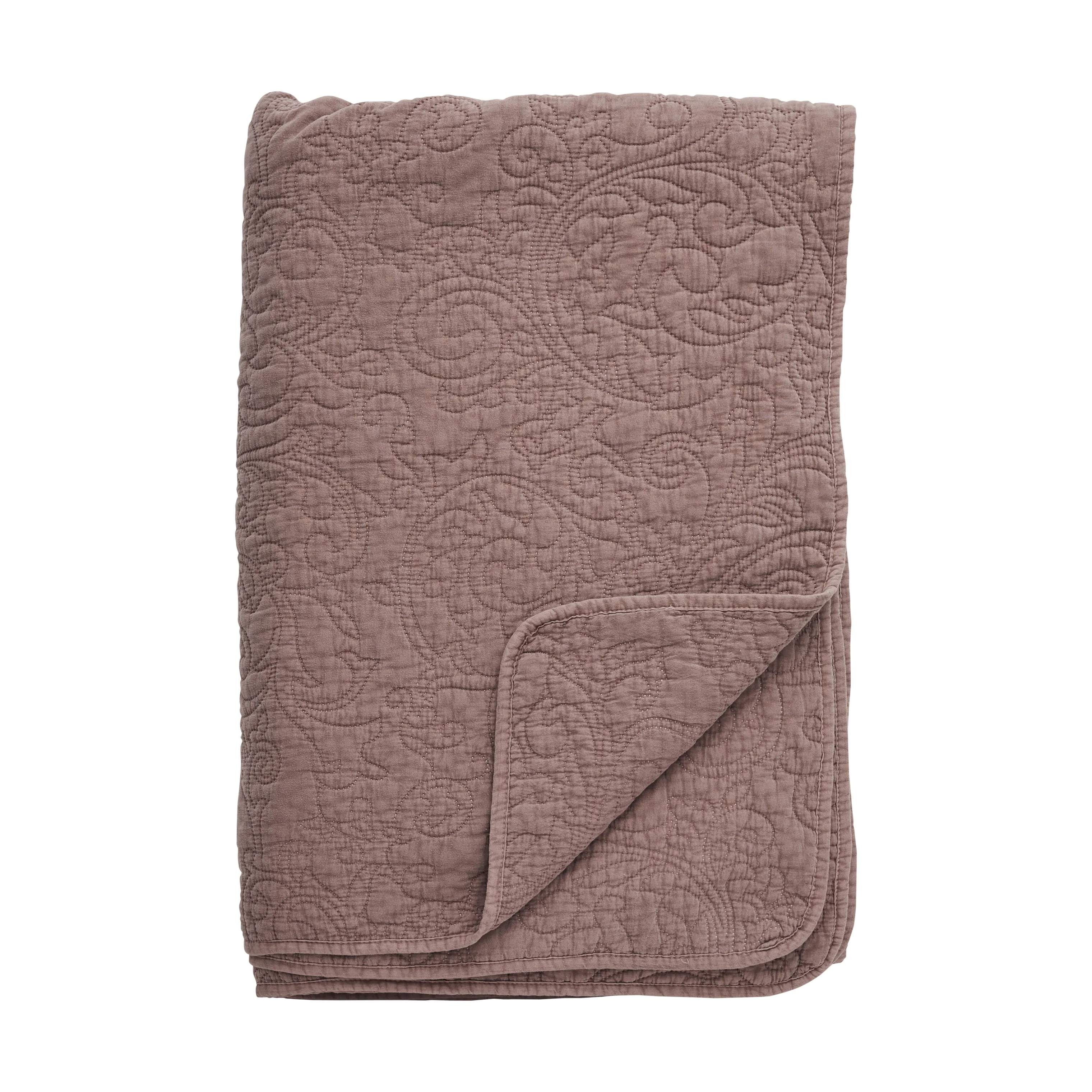 Lene Bjerre Sengetæpper Isabelle Sengetæppe i lyserød, 1