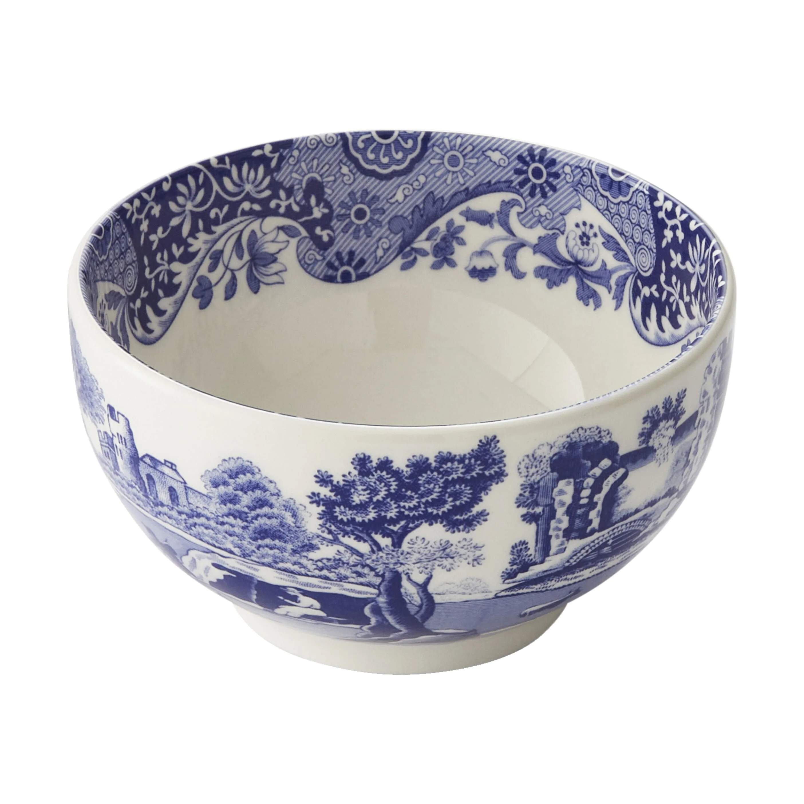 Spode Skåle Blue Italian Blue Italien Skål i Blå/hvid, 1
