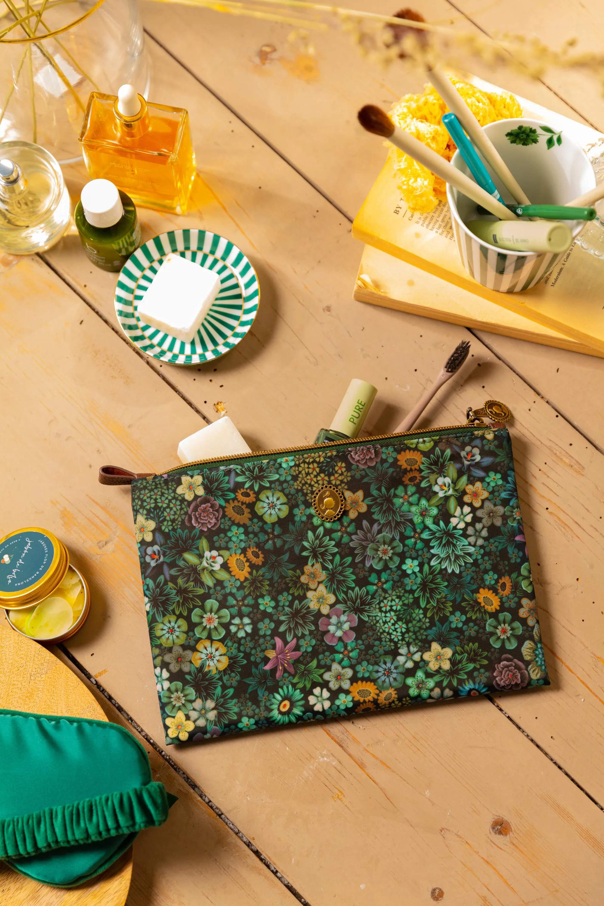 PIP Studio Øvrigt interiør Charly Taske i Dark Green, 2
