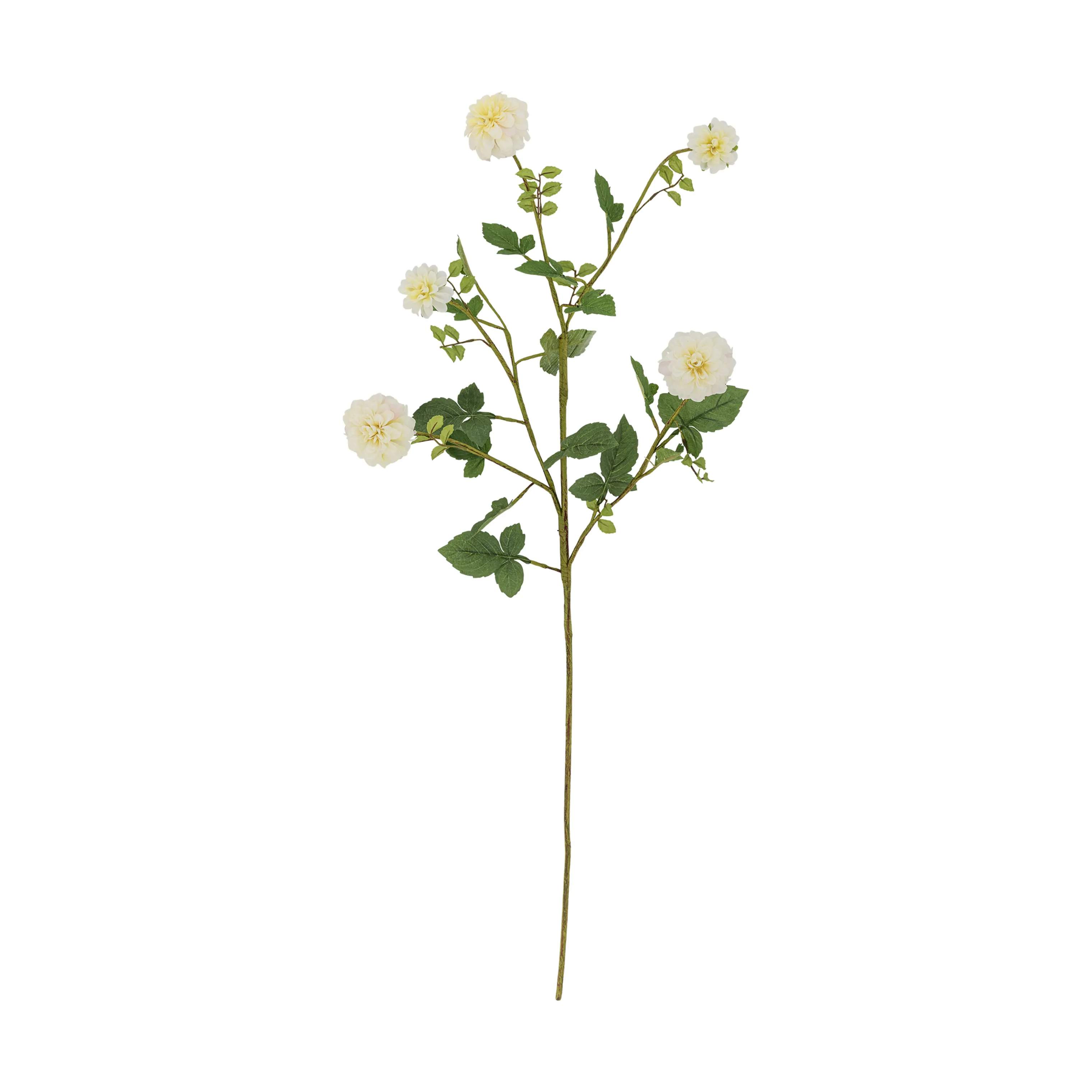 Bloomingville Kunstige blomster Kunstig blomst - Chrysantemum stilk i Hvid, 1