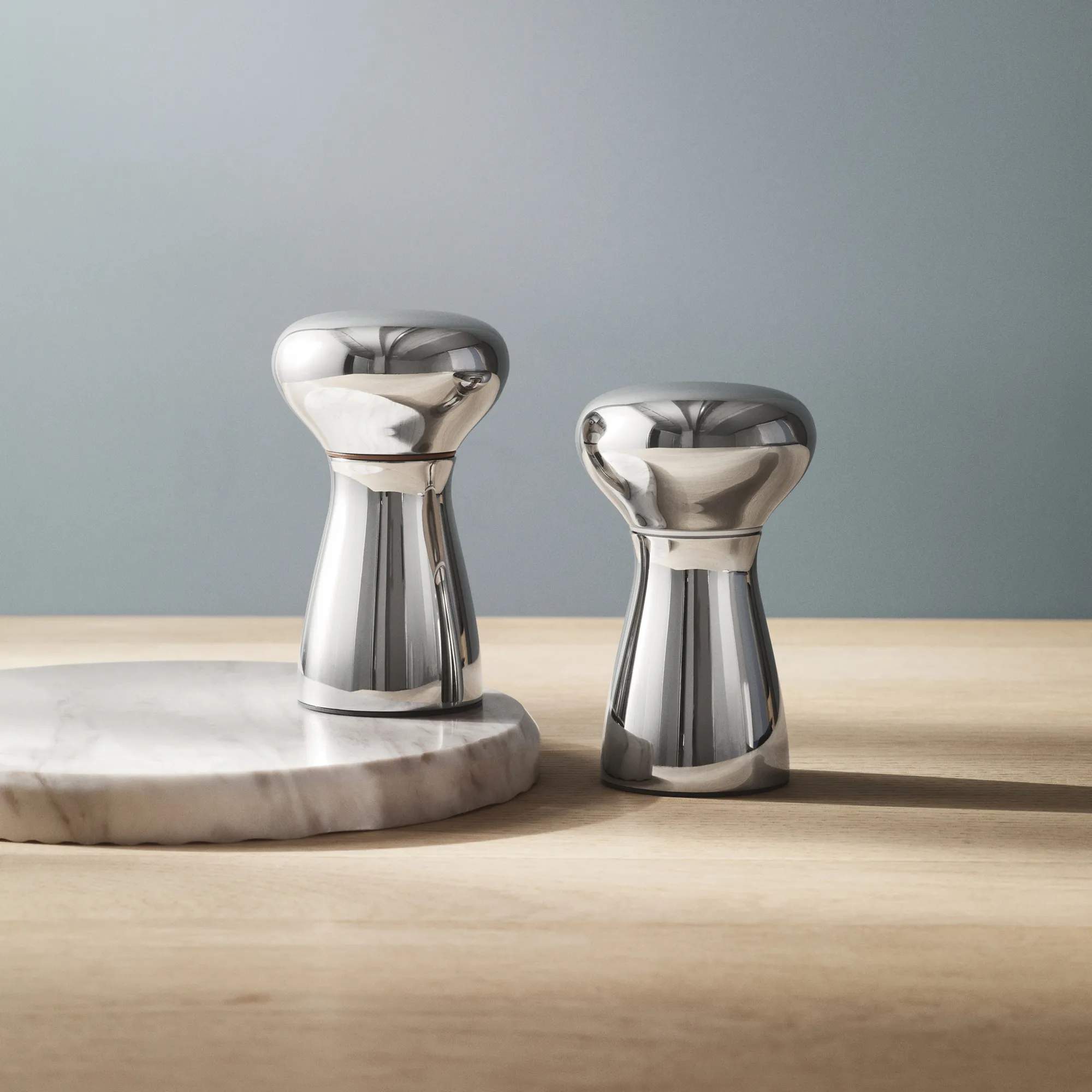 Georg Jensen Kværnsæt Alfredo Bistro Kværnsæt - 2 dele i Stål, 3