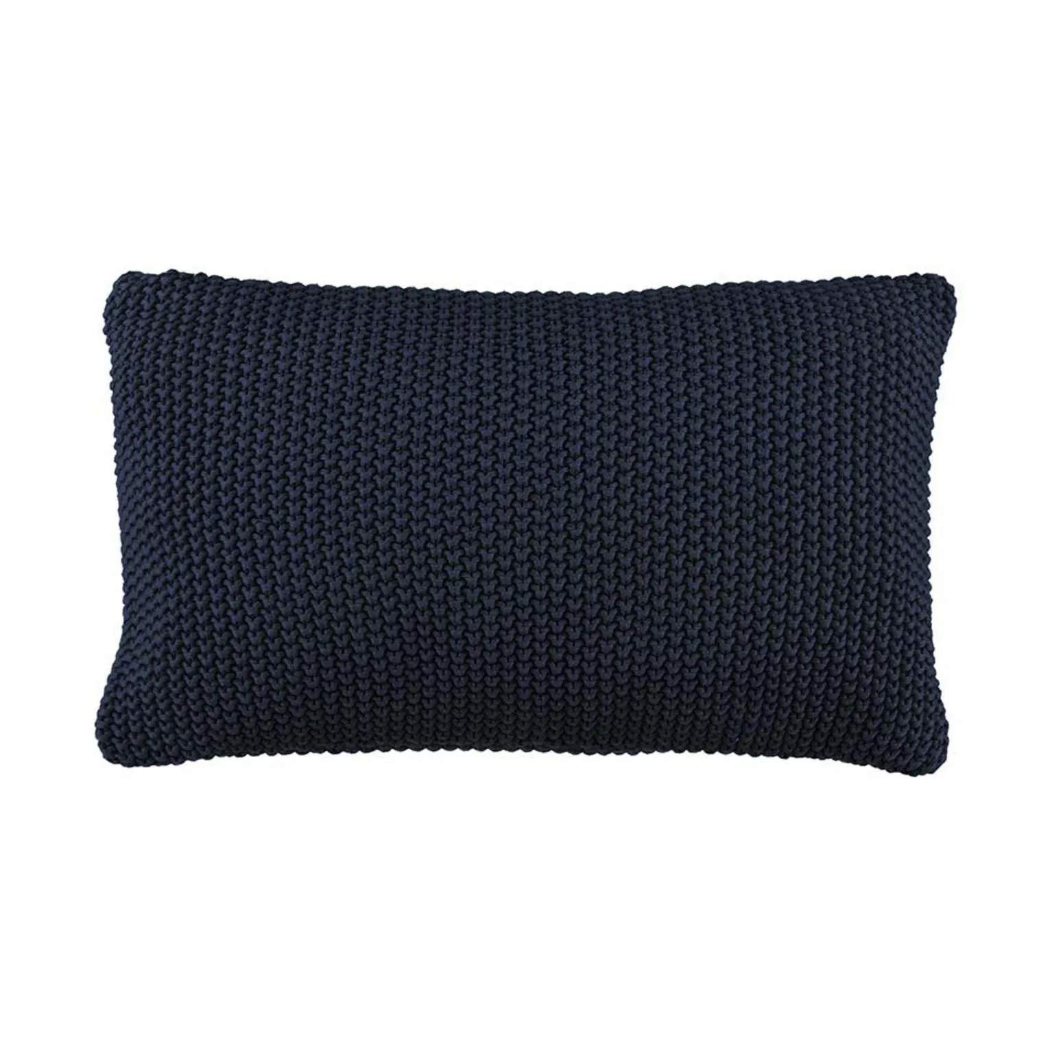 Nordic Knite Pude, indigo blue, large