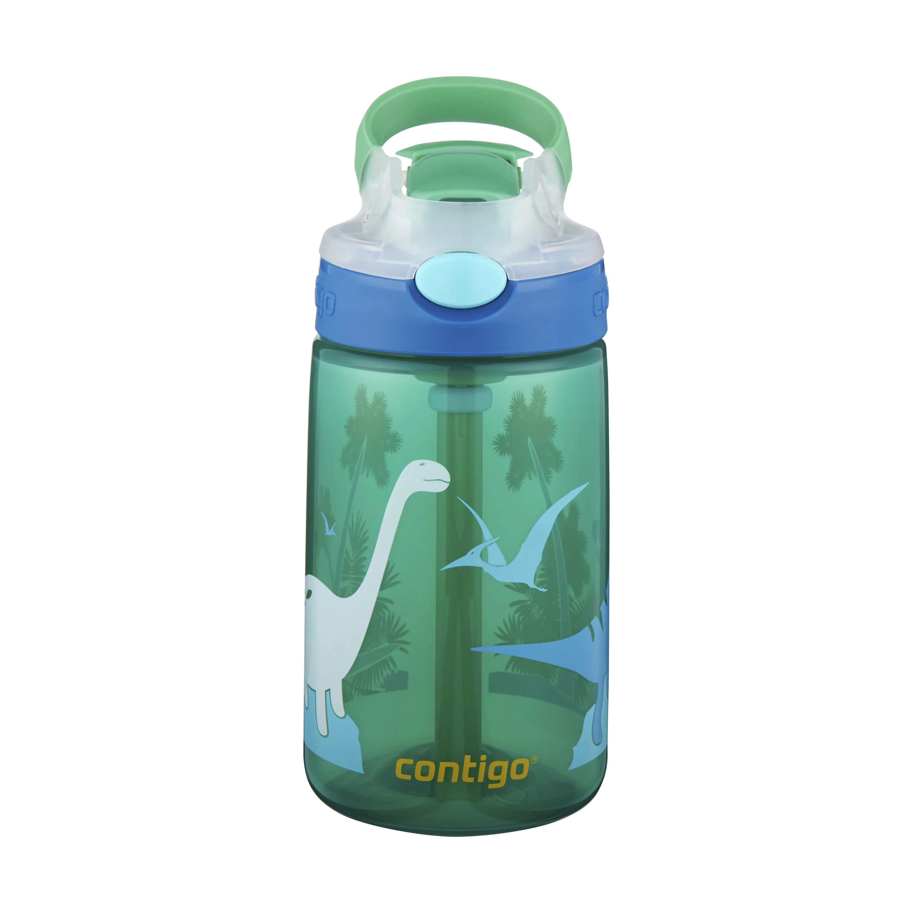 Gizmo Drikkedunk, green jungle dino, large