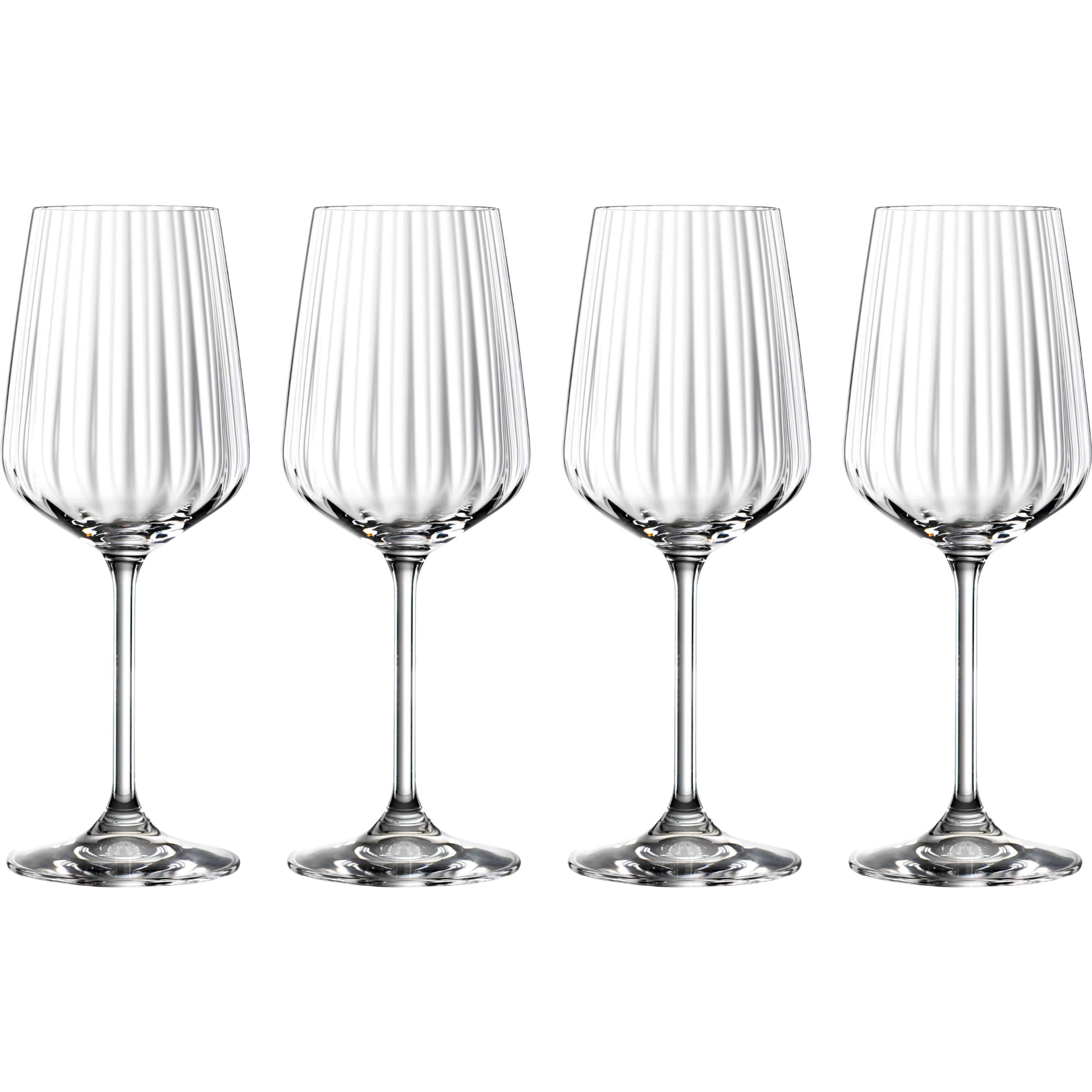 Spiegelau Hvidvinsglas Lifestyle Hvidvinsglas - 4 stk. i Klar, 44 cl, 1