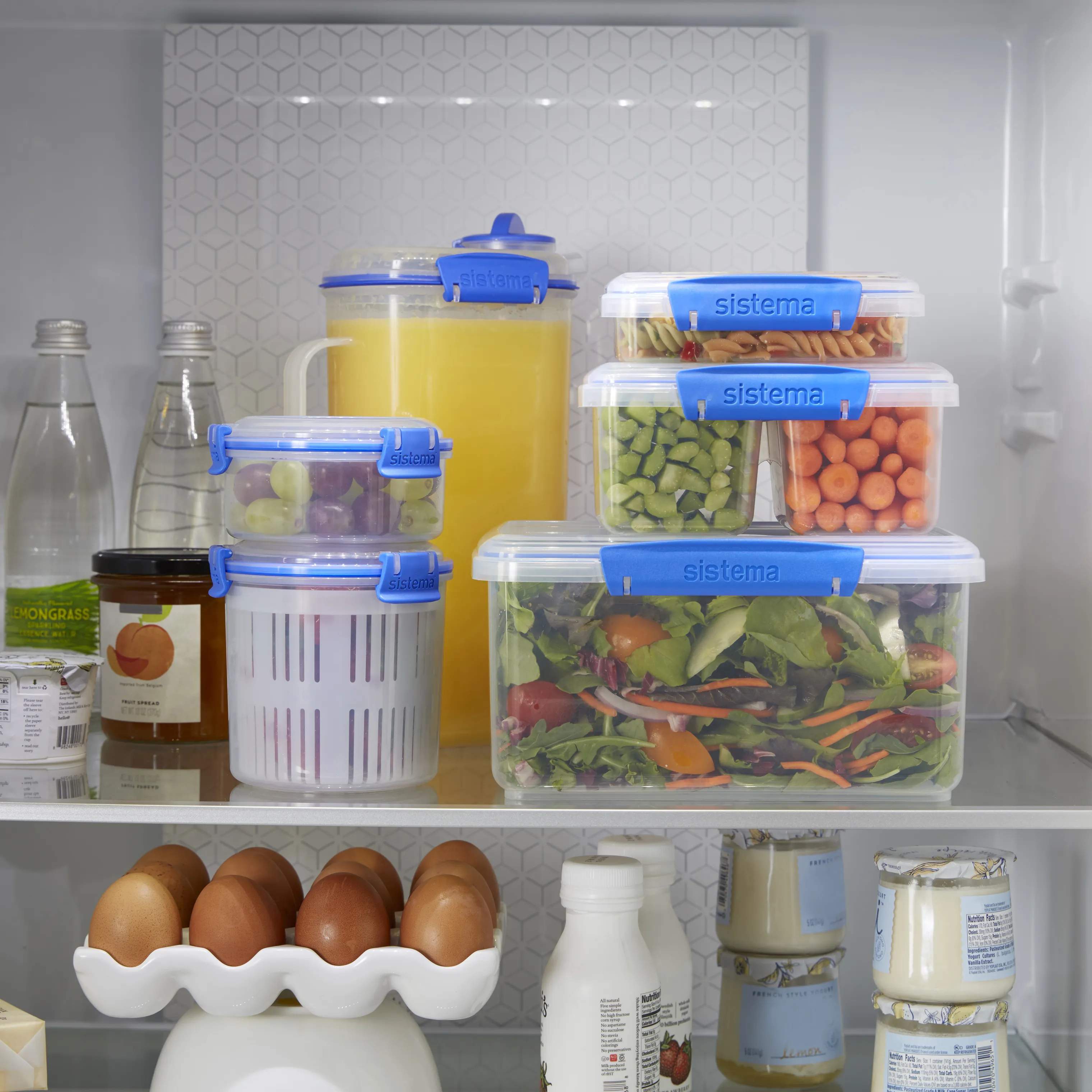 Sistema Opbevaringsbokse Klip It Opbevaringsboks i 5 L, 2