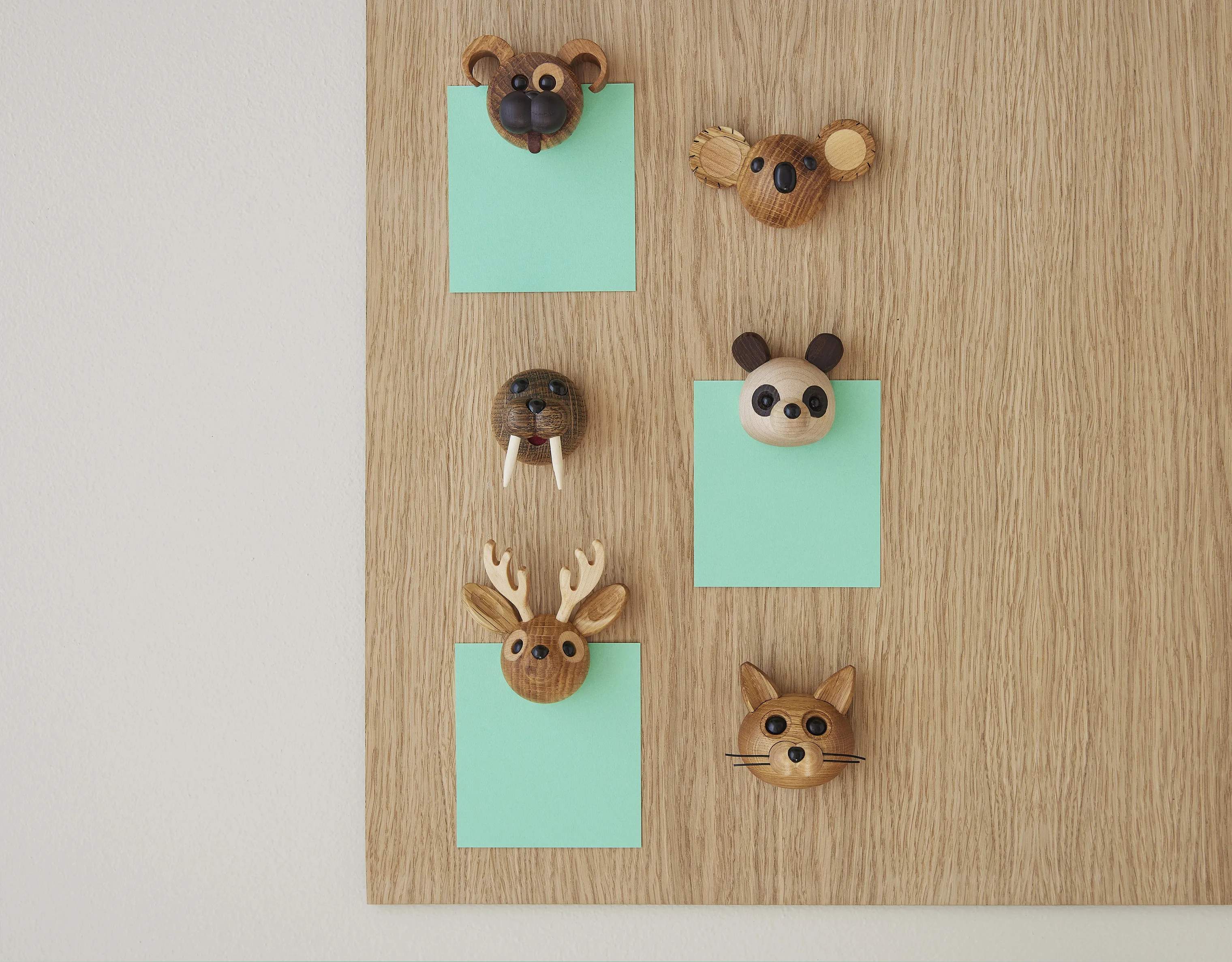 Spring Copenhagen Dyrefigurer Magnet Panda Polly i Natur, 3