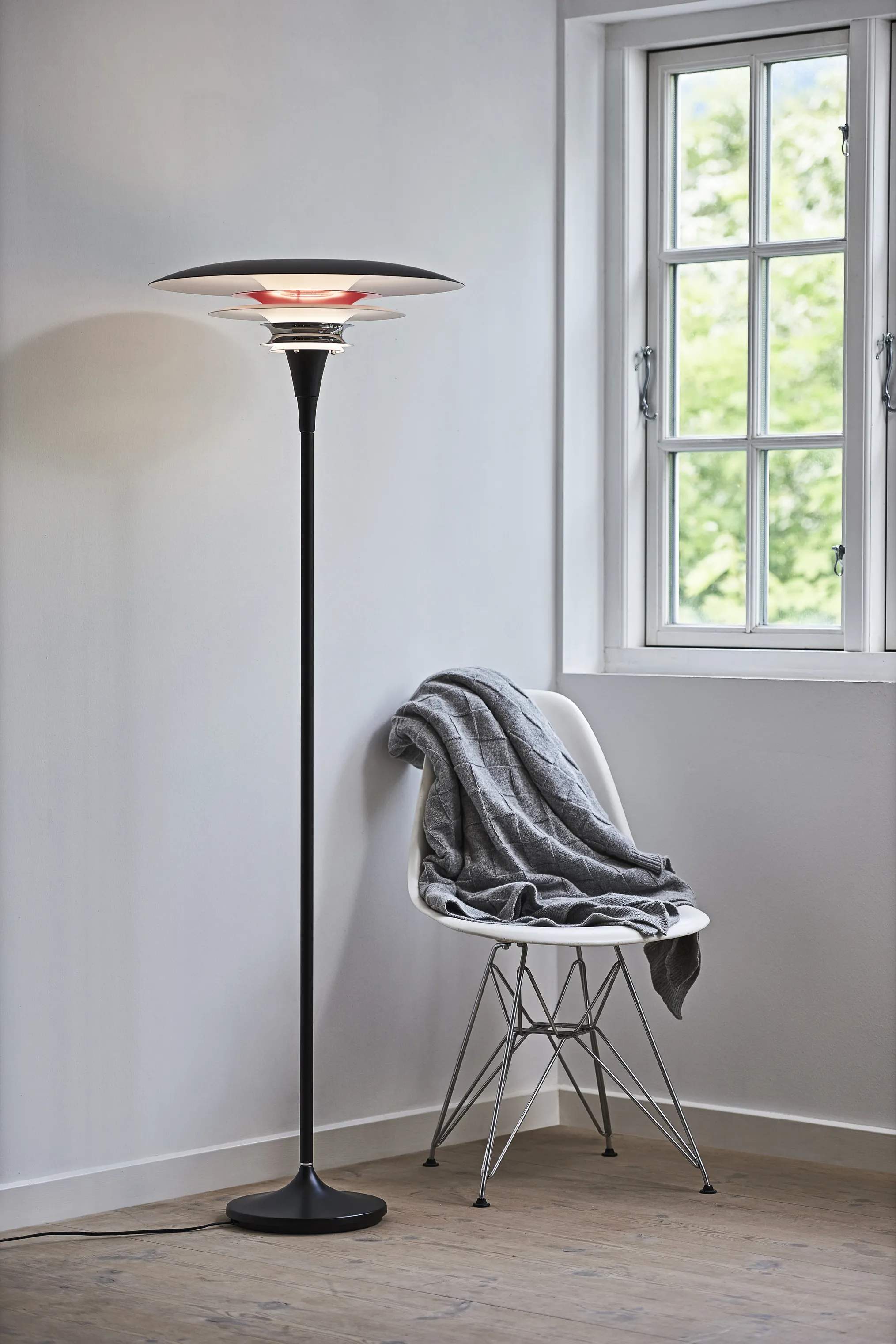 Belid Gulvlamper Diablo Gulvlampe i Sort/Rød, 149,2 cm, 5