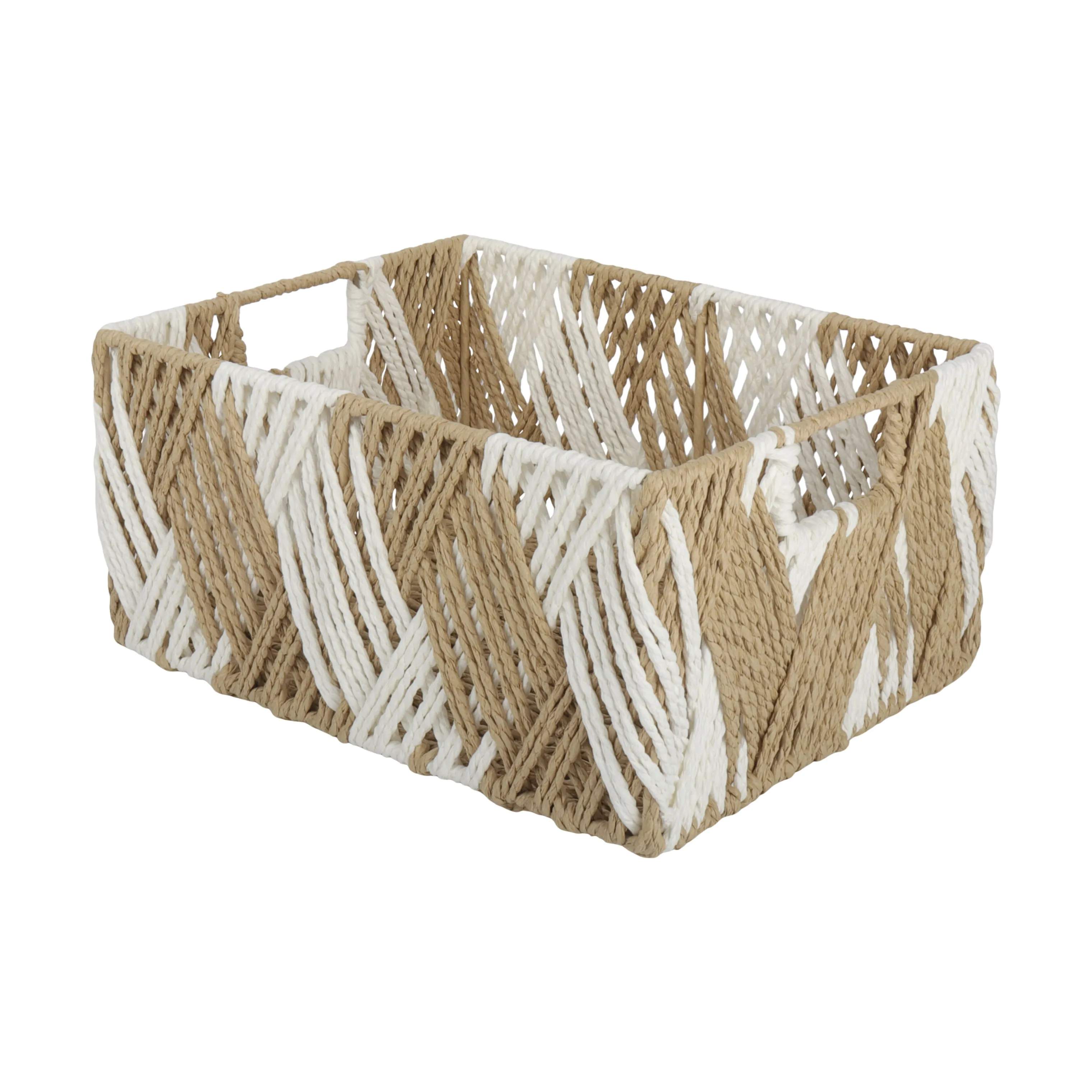 CASA Living Kurve Kurv i Natur/hvid, 1