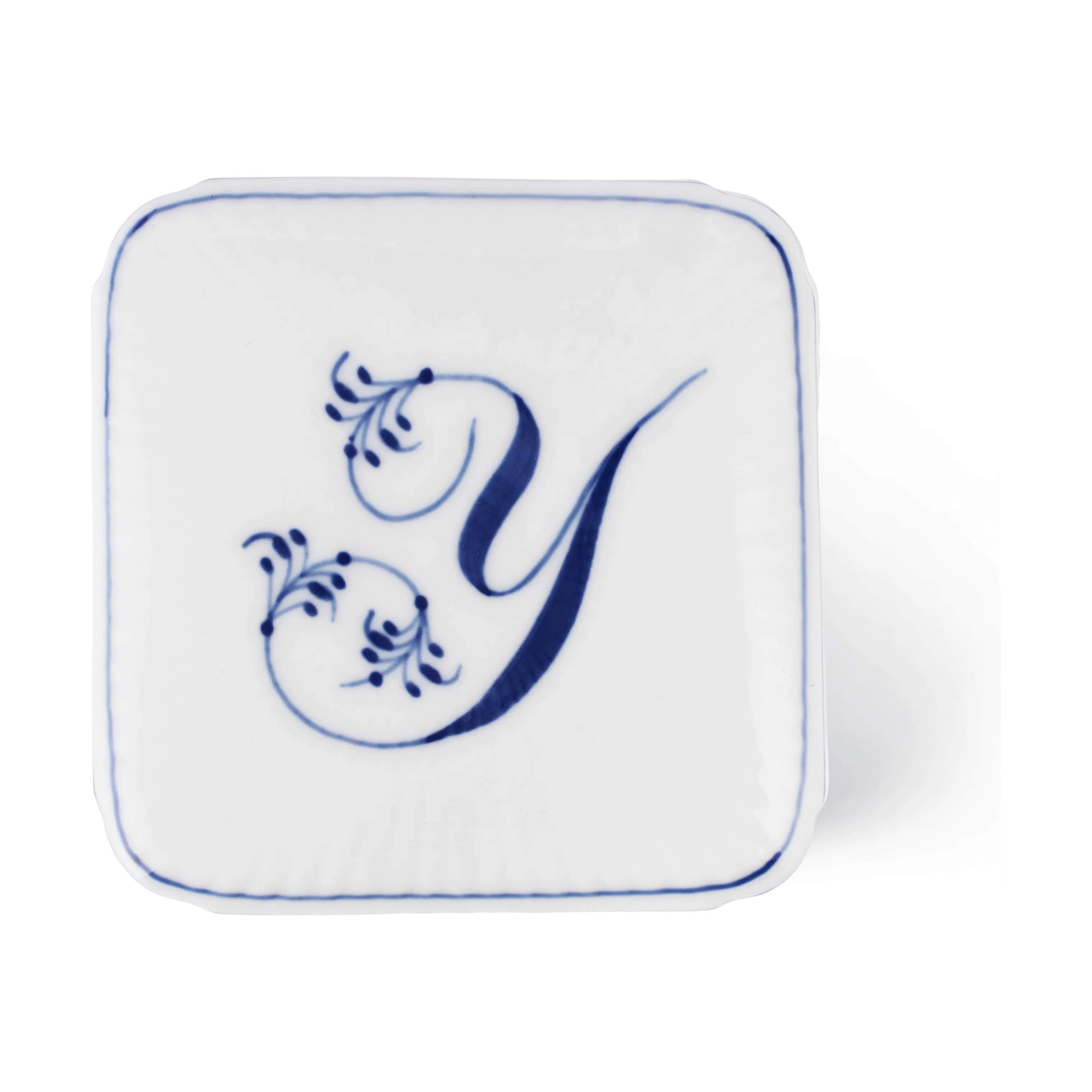 Royal Copenhagen Bonbonniere Alfabet Bonbonniere - Y i Y, 3