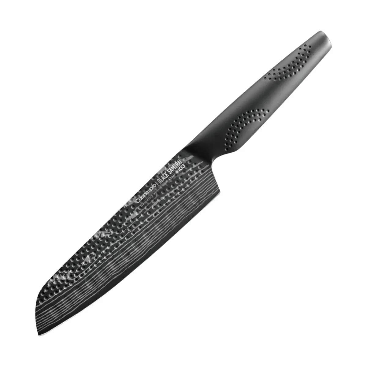 iD3® BLACK SAMURAI™ Santokukniv, sort, large