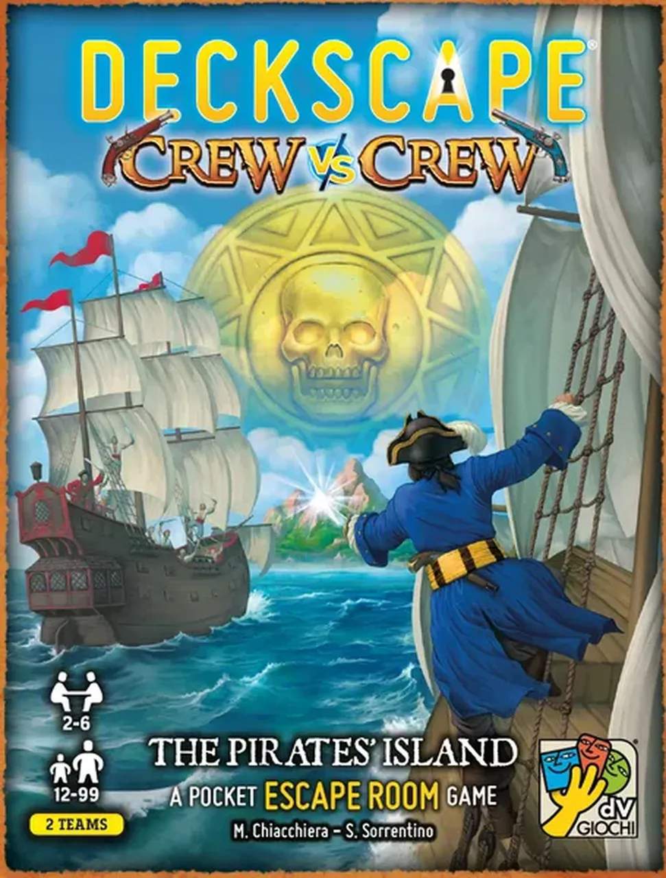 Spilbræt Spil Deckscape - Crew vs Crew – Pirater, gåder og kamp om skatten i Deckscape - Crew vs Crew – Pirater, gåder og kamp om skatten, 1