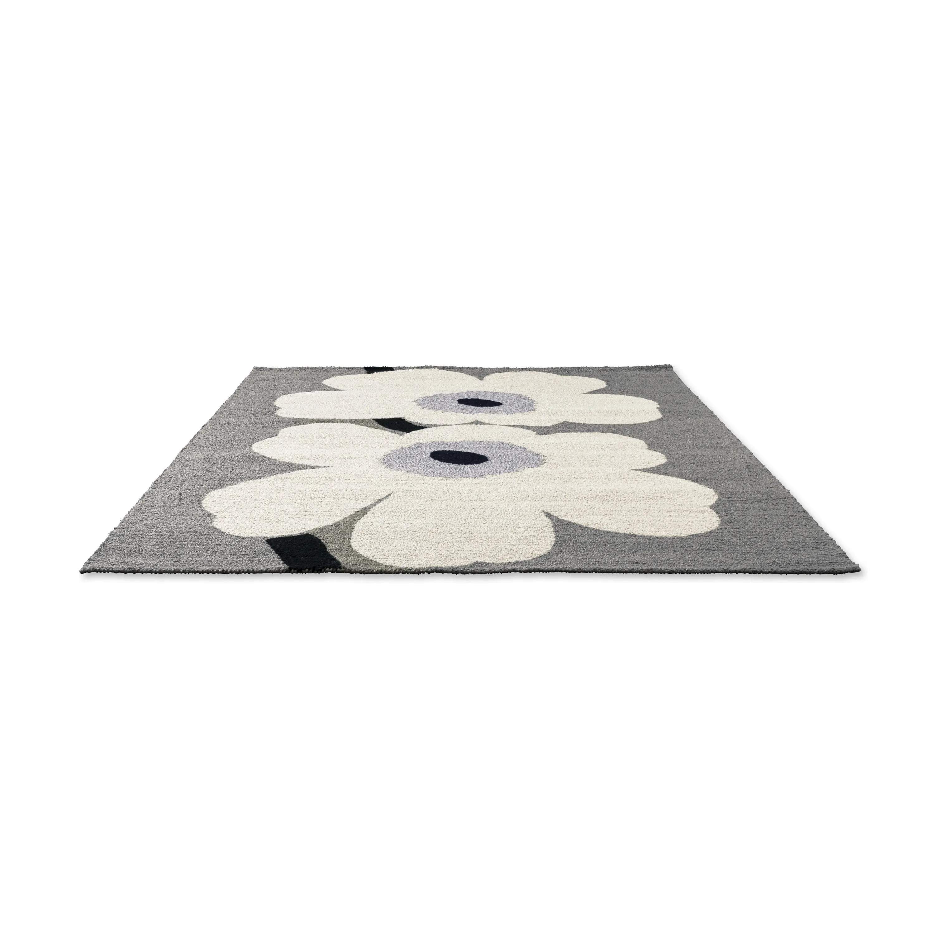 Marimekko by Brink & Campman Gulvtæpper Unikko Udendørsgulvtæppe i Grå, B200 x L280 cm, 3