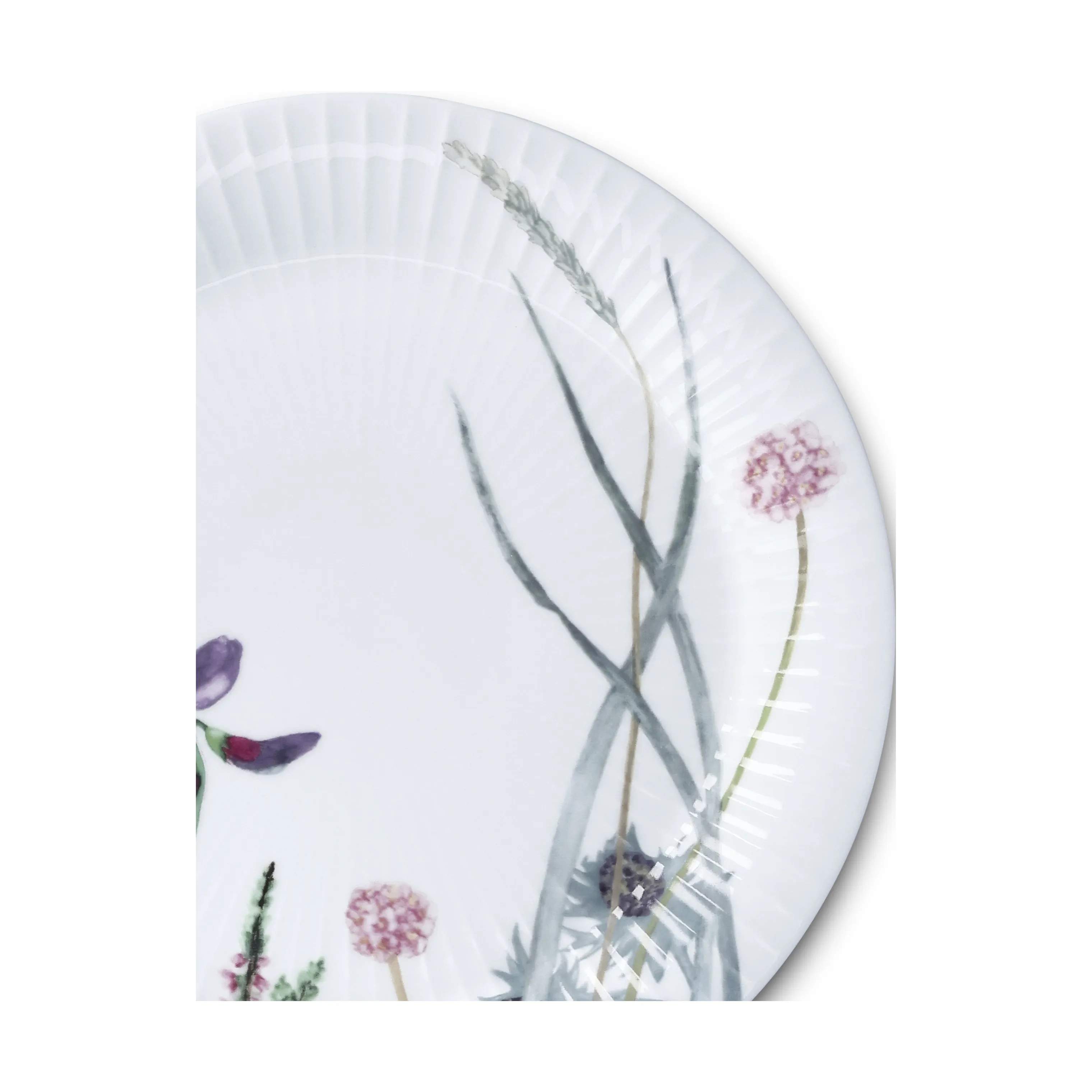 Kähler Middagstallerkener Hammershøi Sommer Tallerken i Coastal Flower, 6