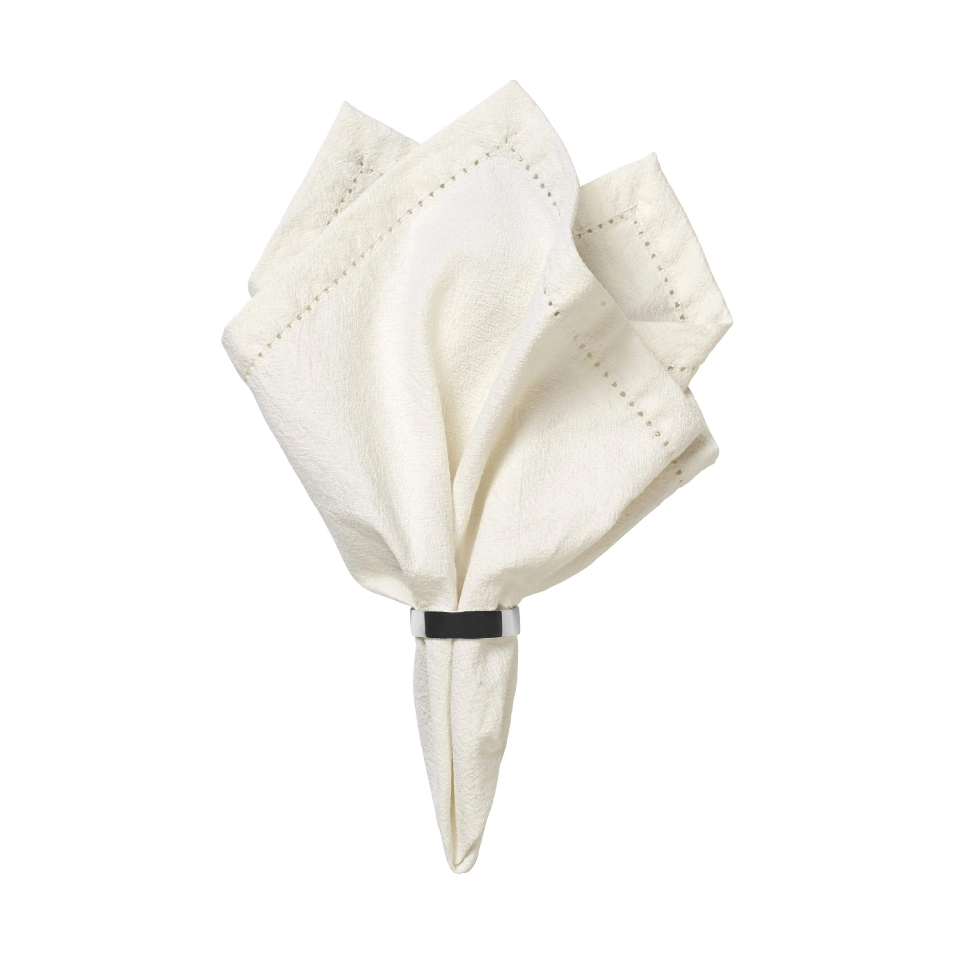 Broste Copenhagen Stofservietter Elin Stofserviet i Off White, 3