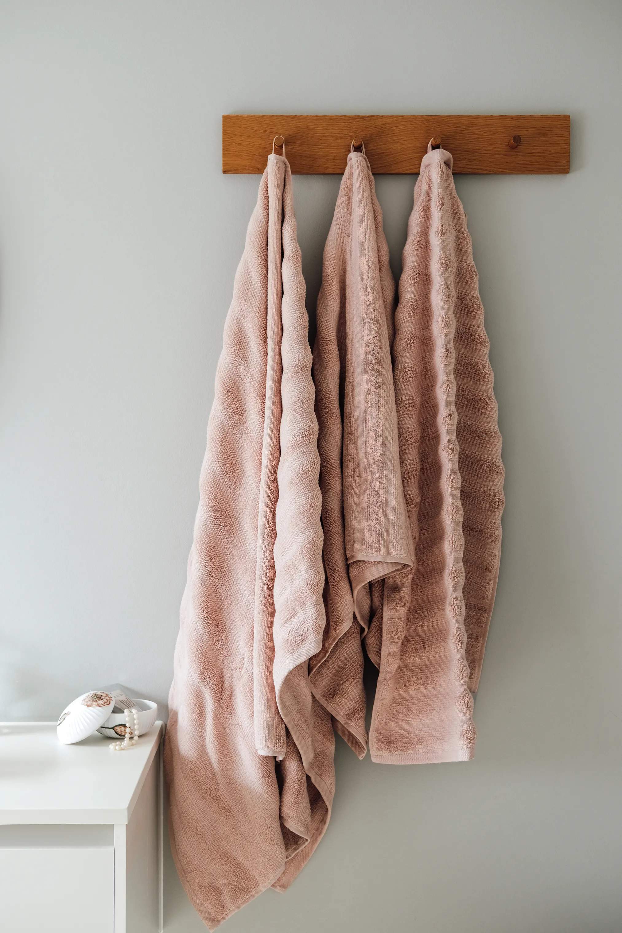 SKAGEN living Håndklæder Håndklæde i Rosa, B70 x L140 cm, 6