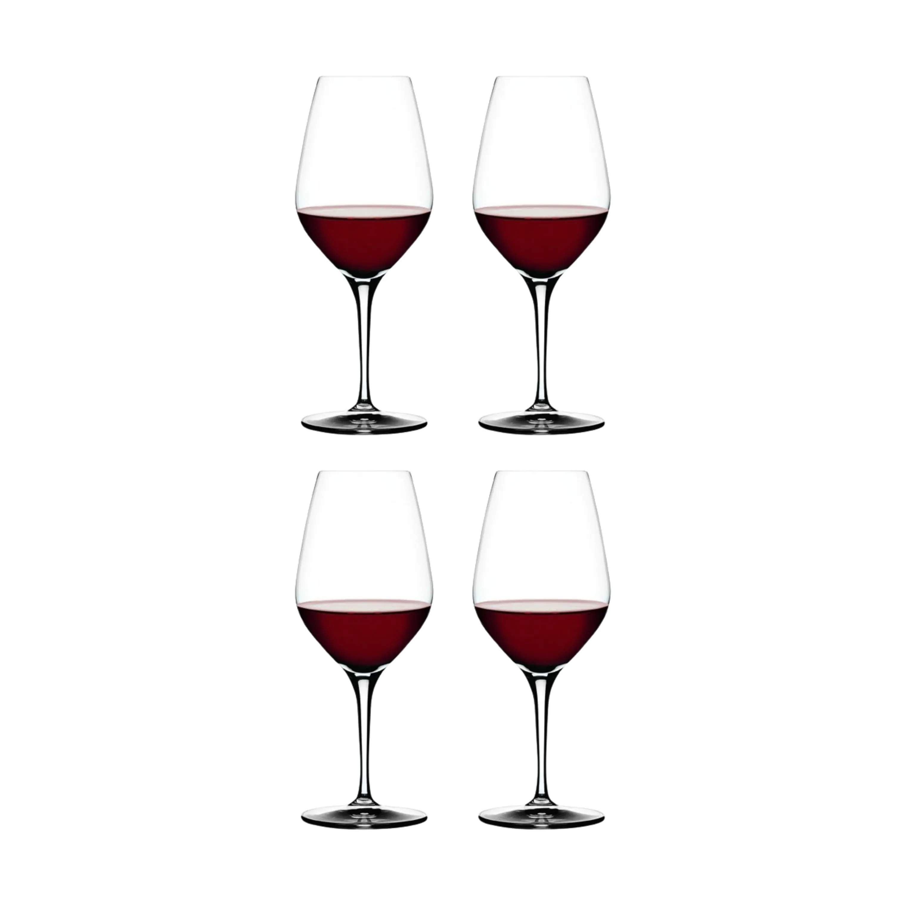 Spiegelau Rødvinsglas Authentis Rødvinsglas - 4 stk. i Klar, 48 cl, 1