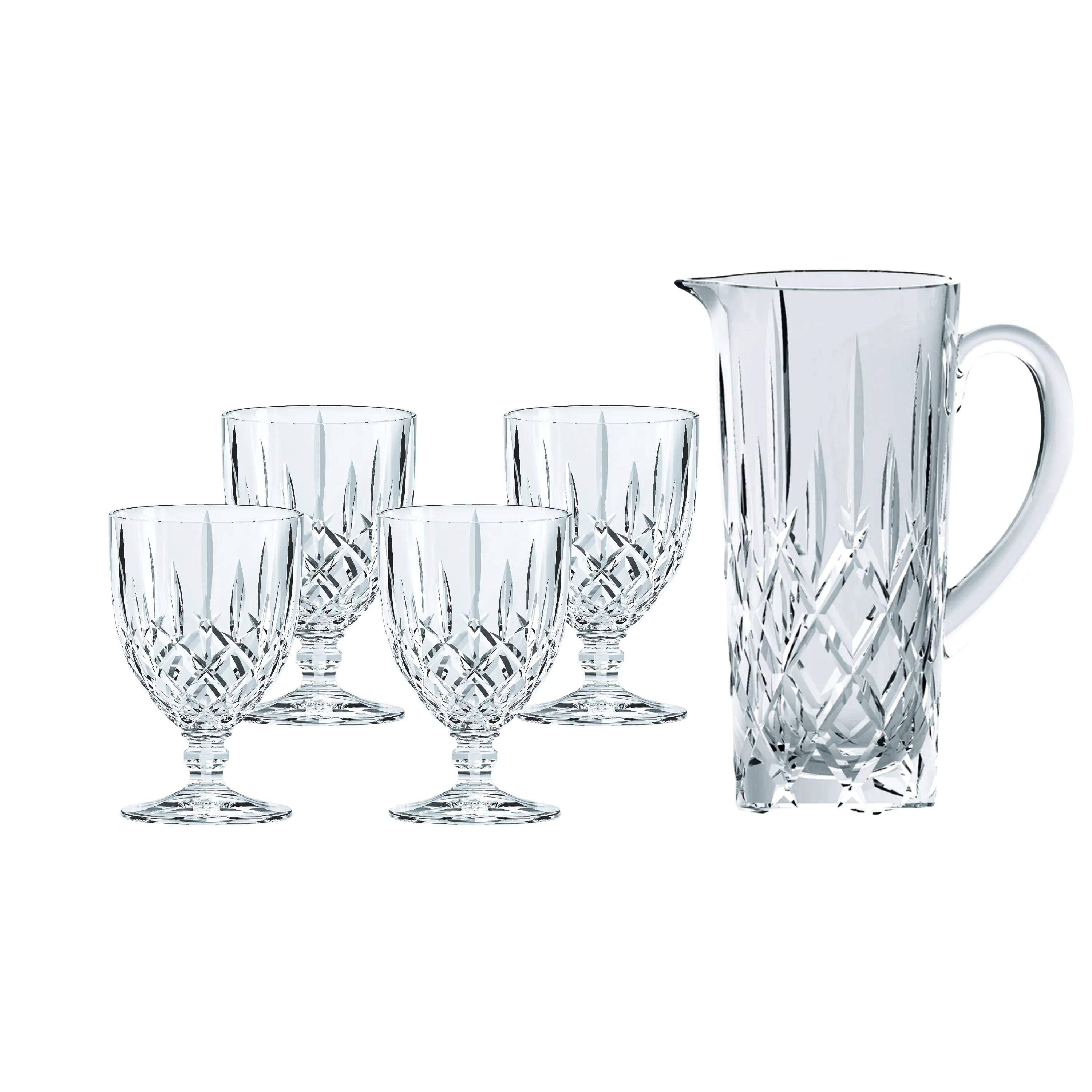 Nachtmann Cocktailglas Noblesse kande og glas sæt i klar, 1