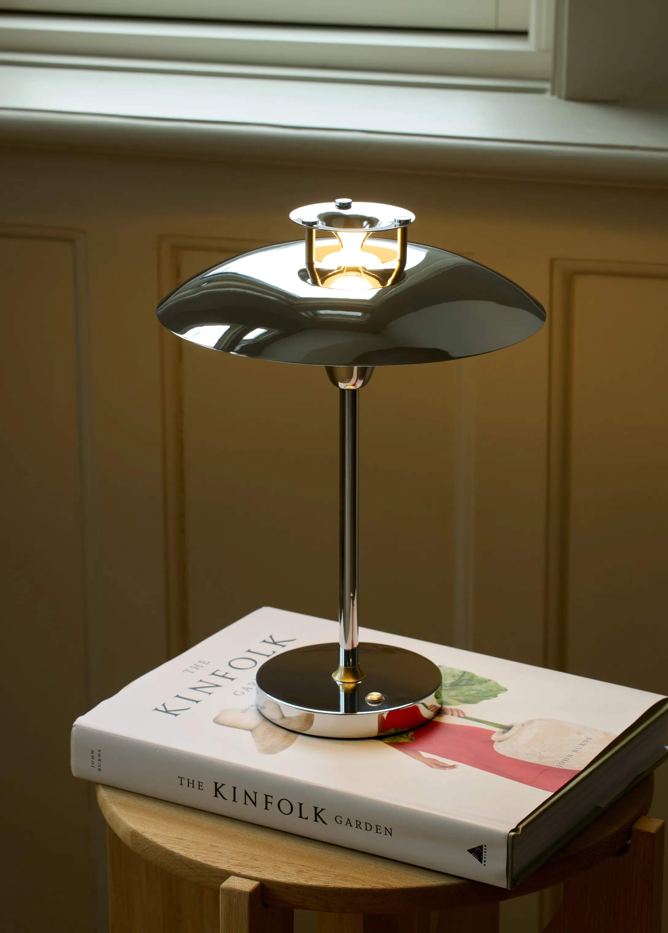 Halo Design LED-lamper Stepp 1-2-3 Transportabel Bordlampe i Sølv, 3
