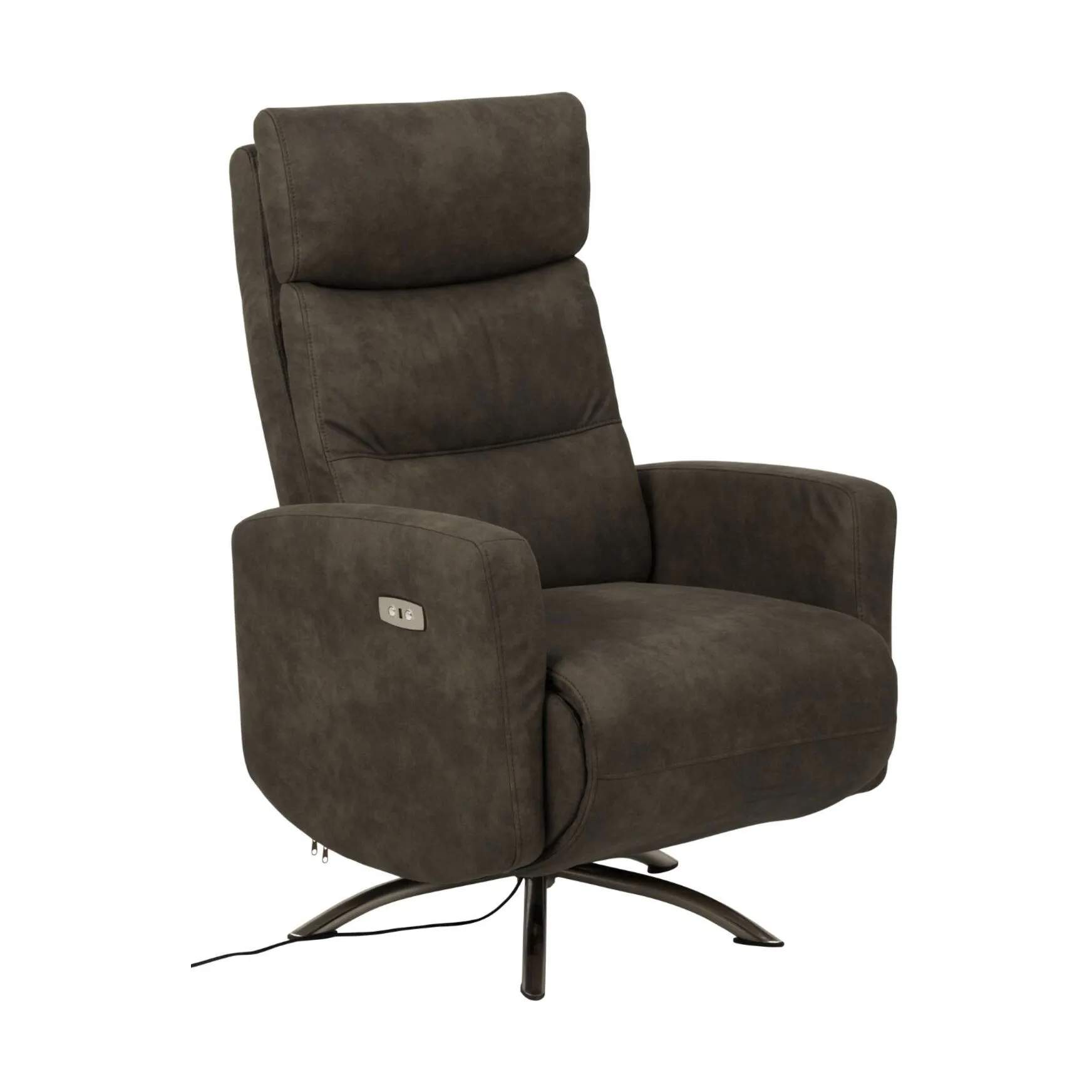 Kamares Recliner, antracit, large