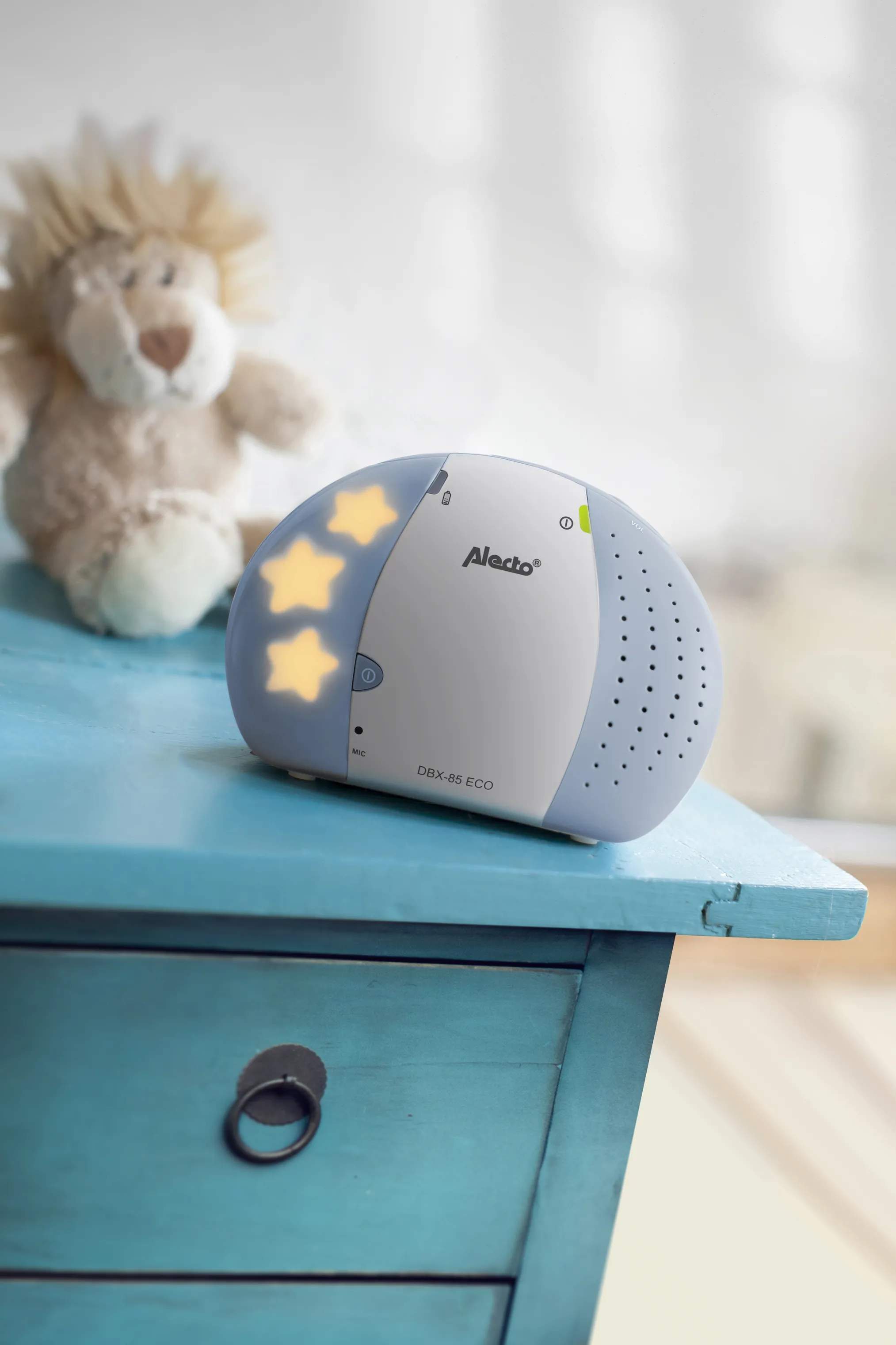 Alecto Baby Babyalarmer DBX-85 ECO Babyalarm i Hvid, 2
