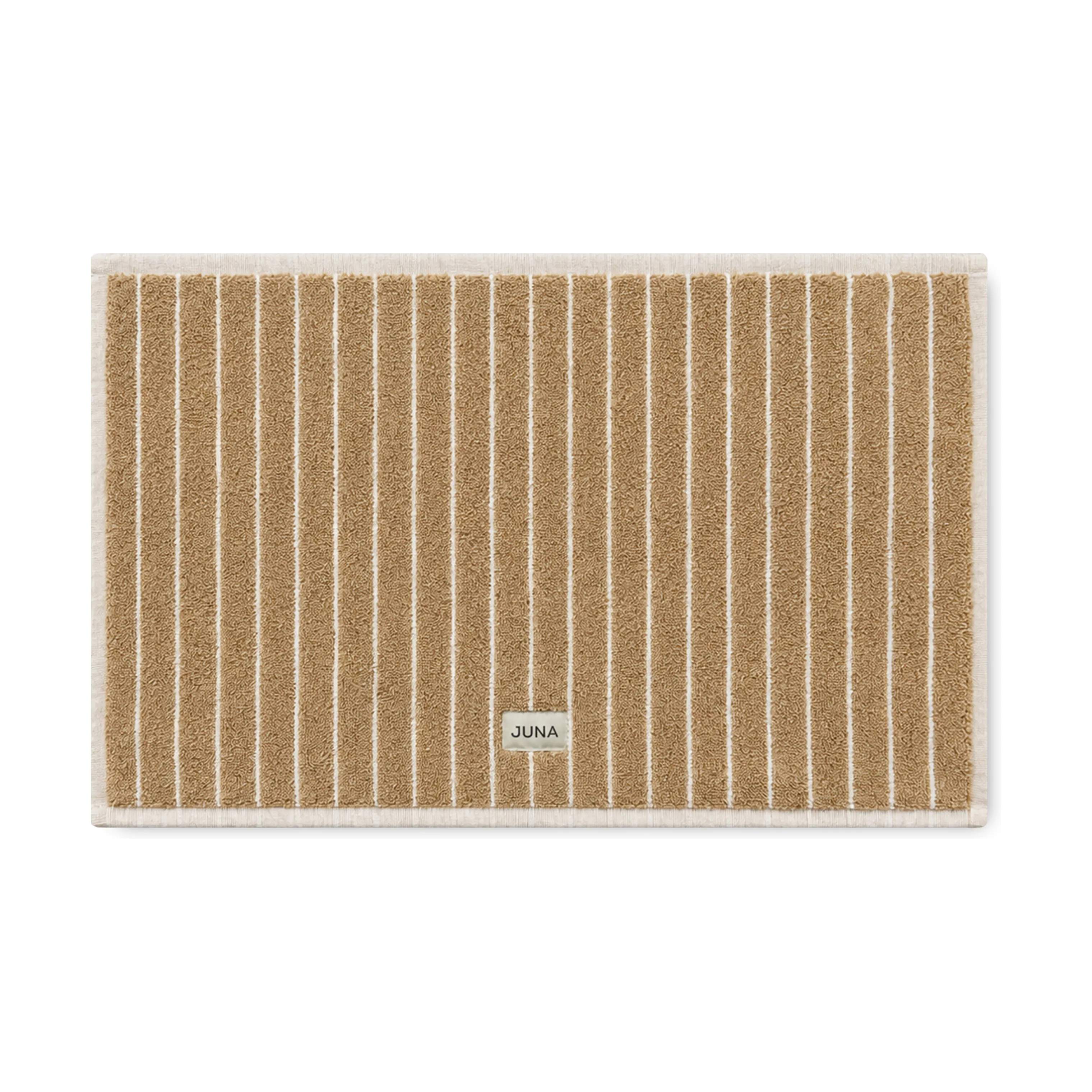 Juna Bademåtter Softly Soft Bademåtte i Karamel/Off-White, 1