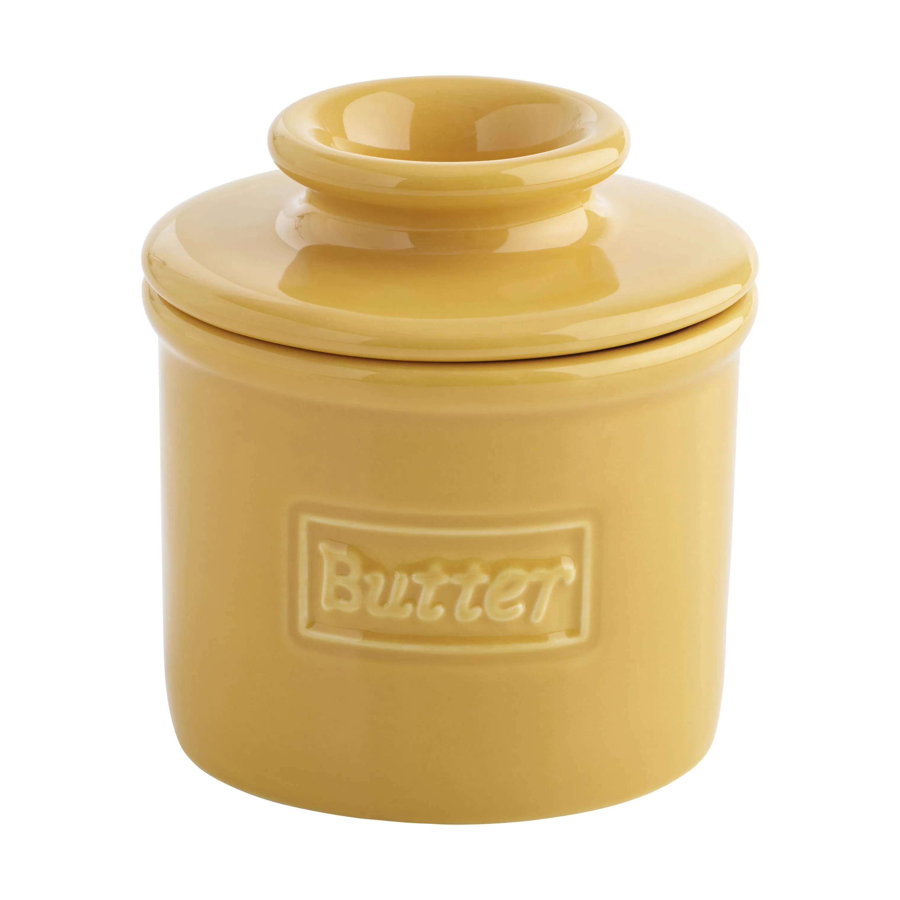 Butter Bell Smørbokse Smørklokke i Gul, 1