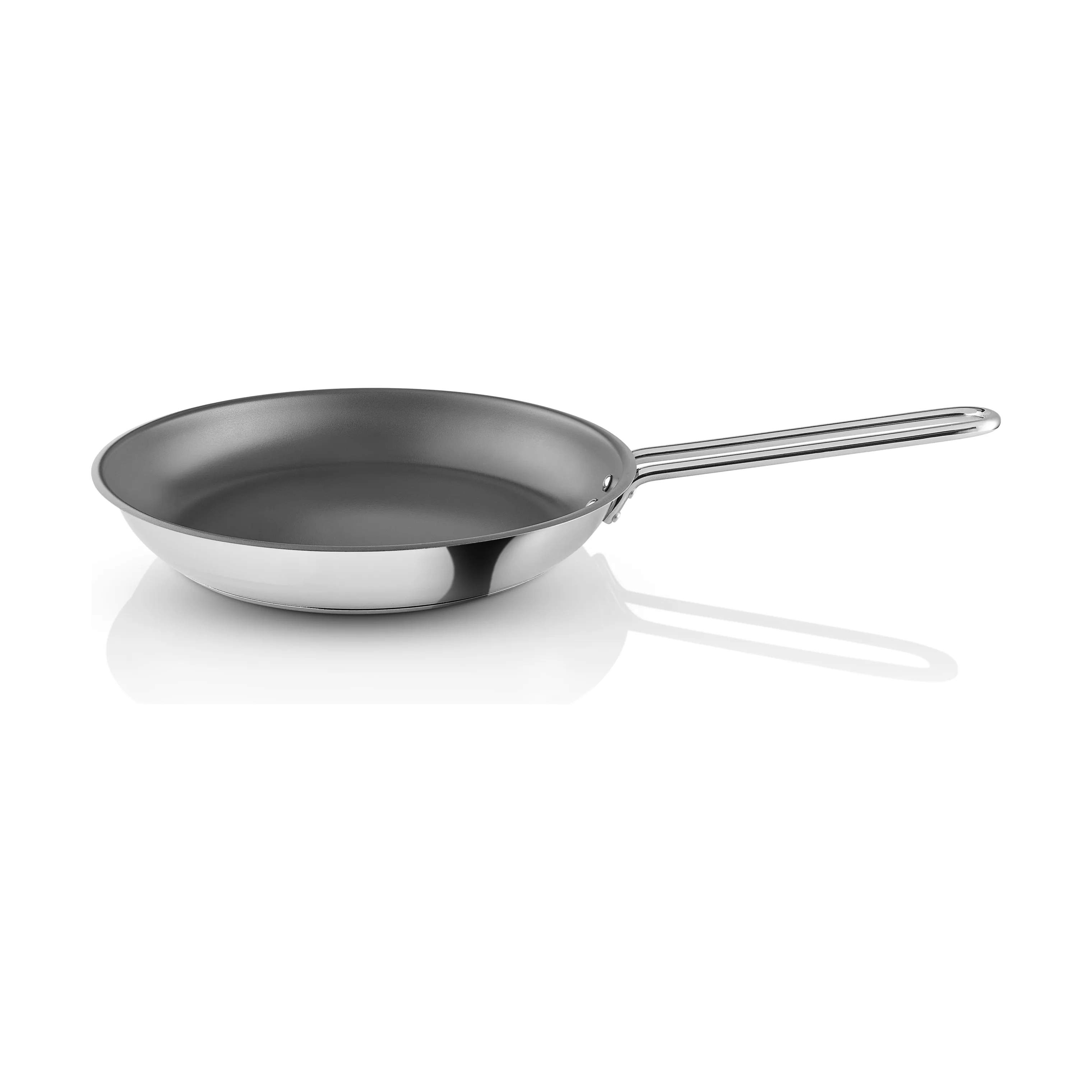 Eva Trio Stegepander Titanium Rec. Laser Titanium Stegepande i Poleret stål, 24 cm, 1