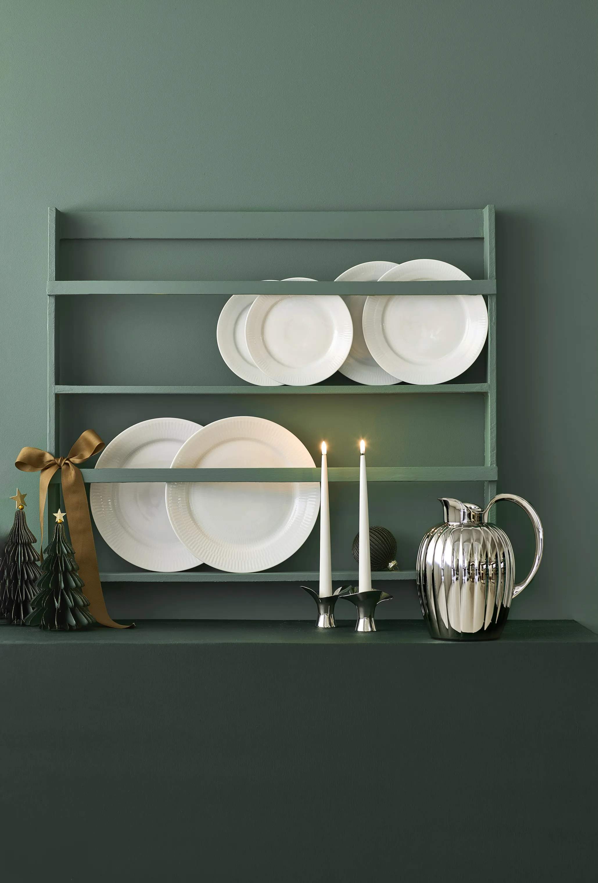 Georg Jensen Kronelysestage Bloom Lysestage - 2 stk. i Sølv, 3