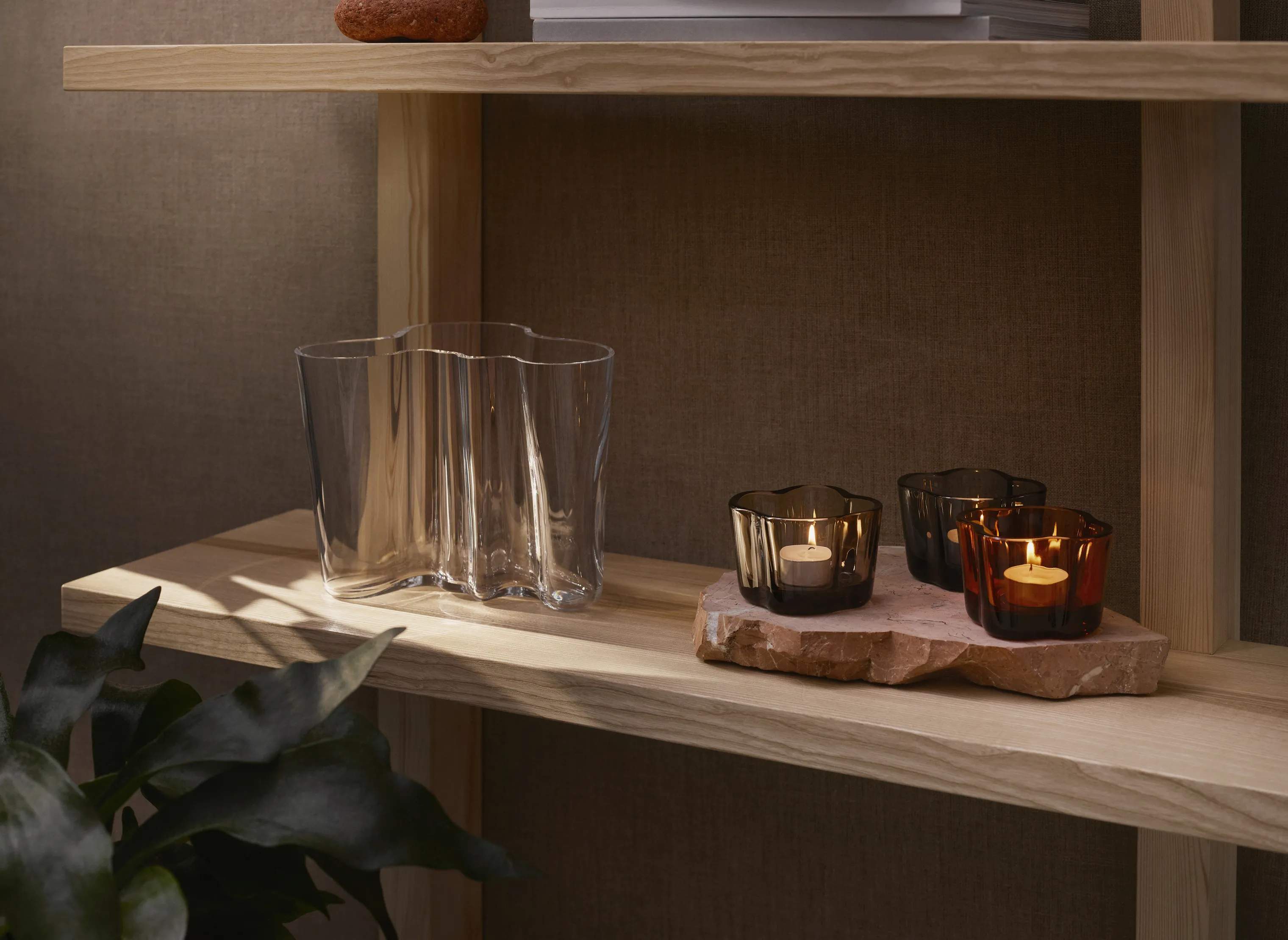 Iittala Vaser Alvar Aalto Vase i Klar, 16 cm, 5
