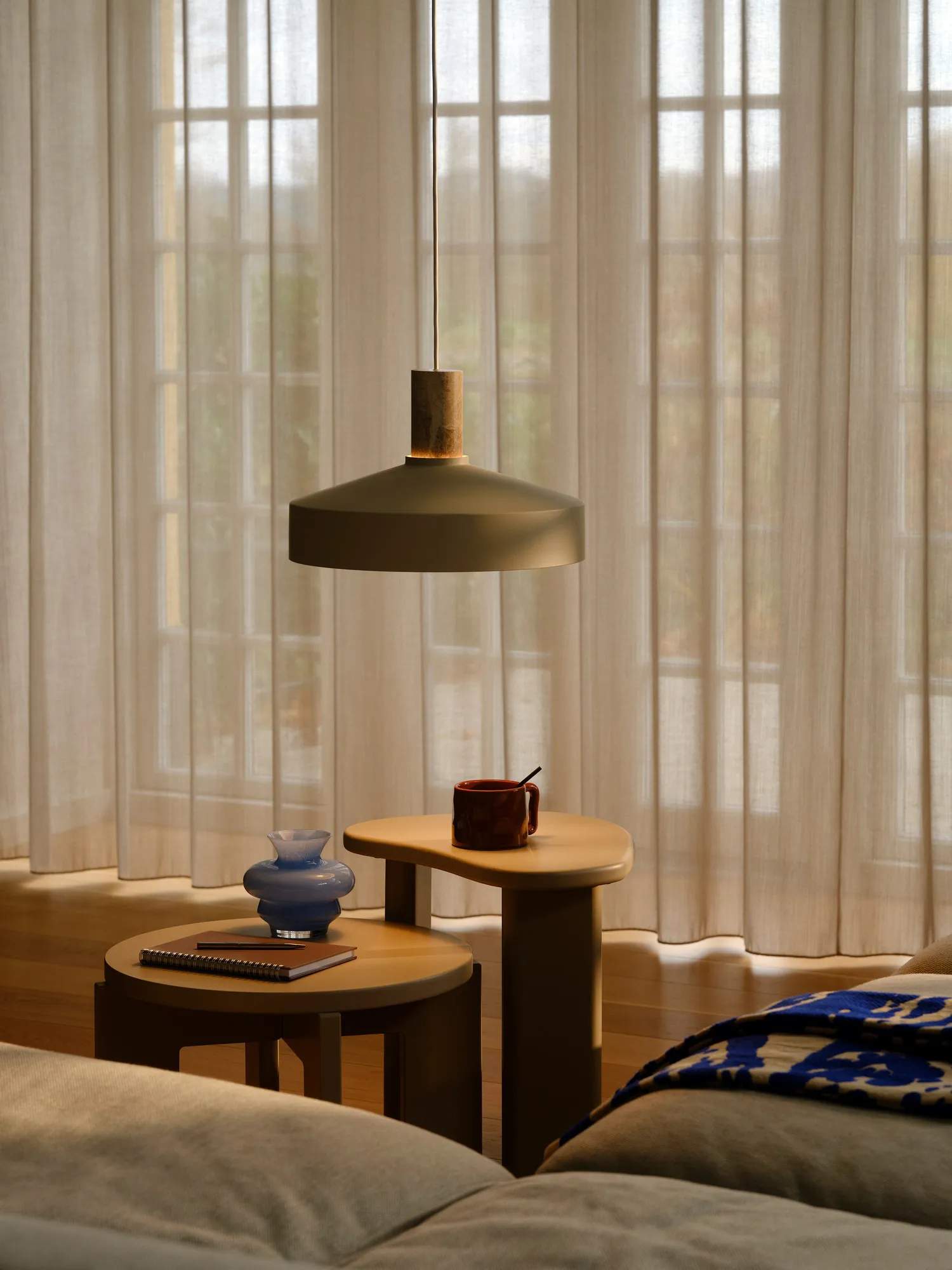 Nordlux Pendler Elvas Pendel i Beige, 5