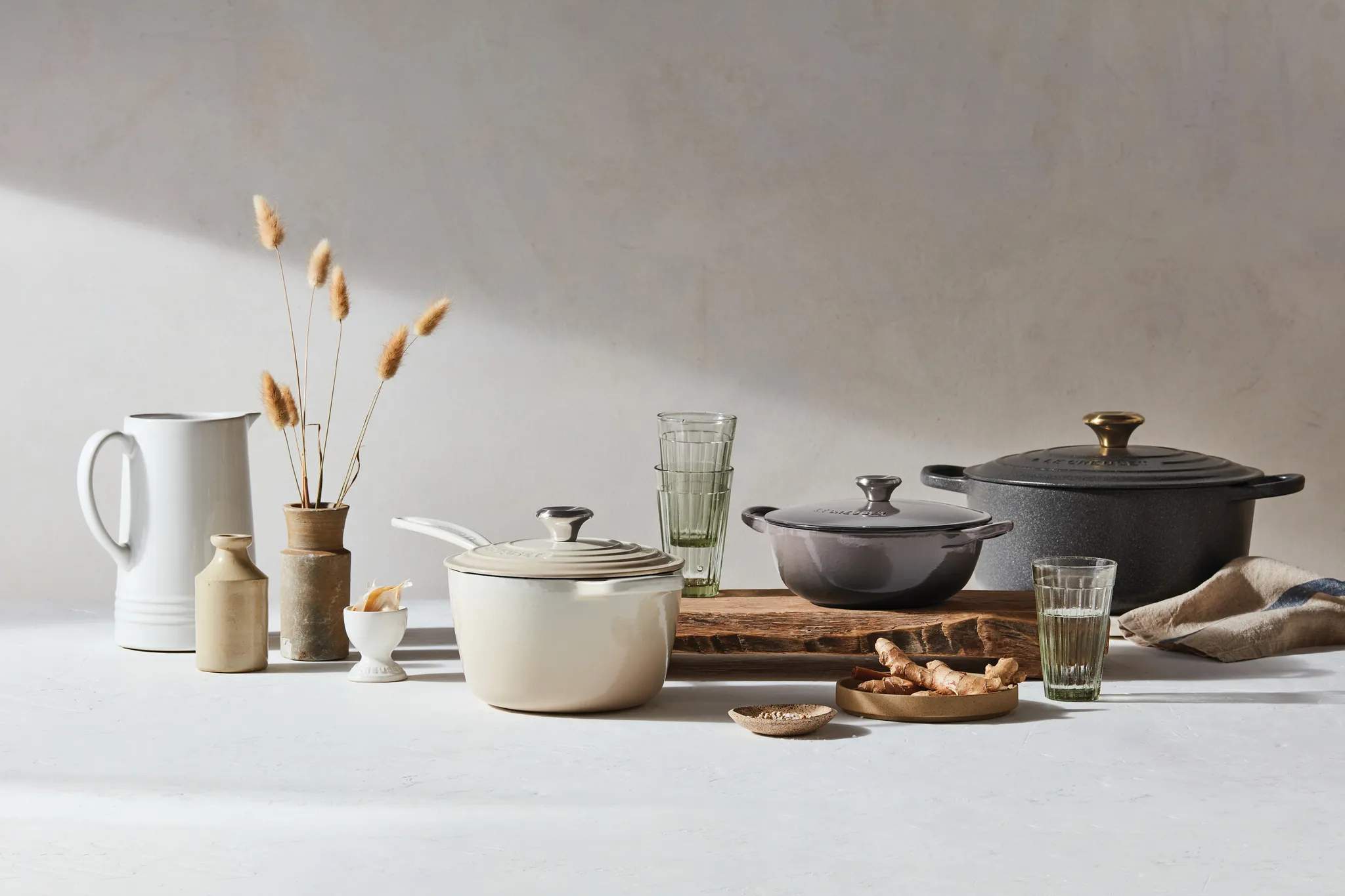 Le Creuset Æggebægere Signature Æggebæger i White, 2