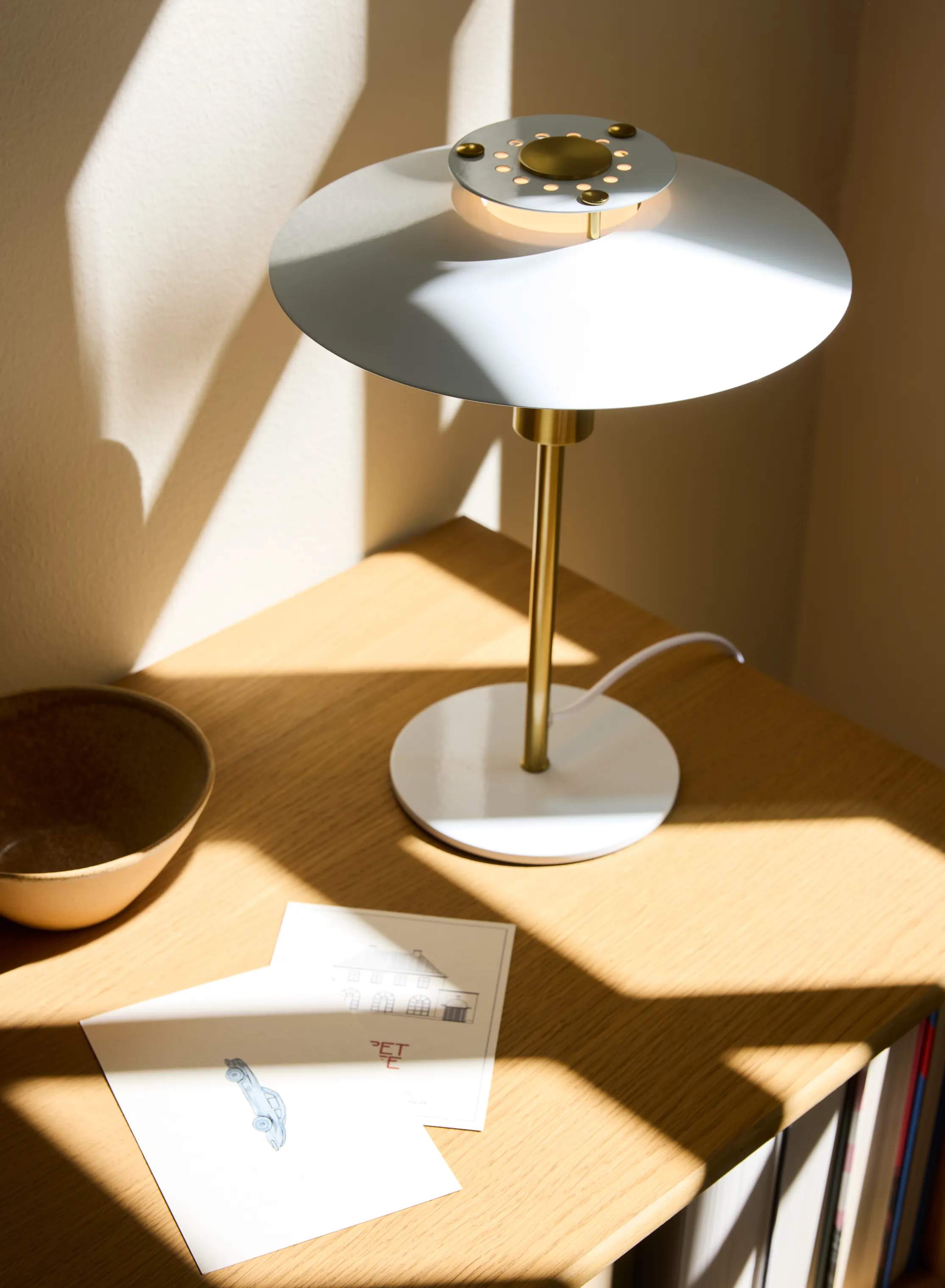 Halo Design Bordlamper Rivoli Bordlampe i Hvid, 2